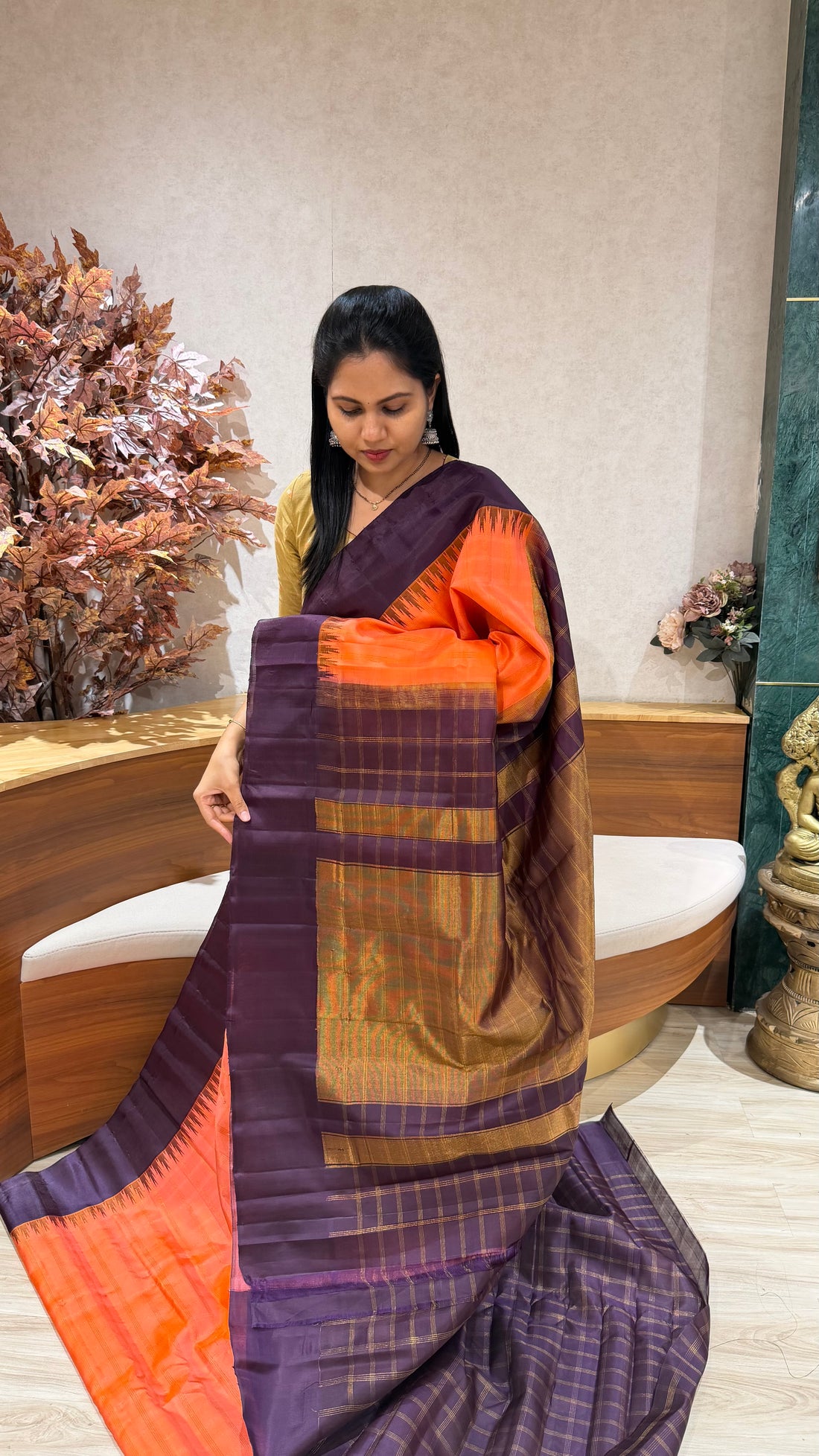 Handloom Gadwal pattu