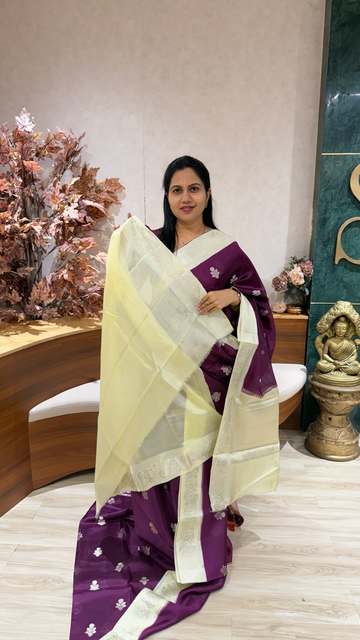 Kota mango silk border