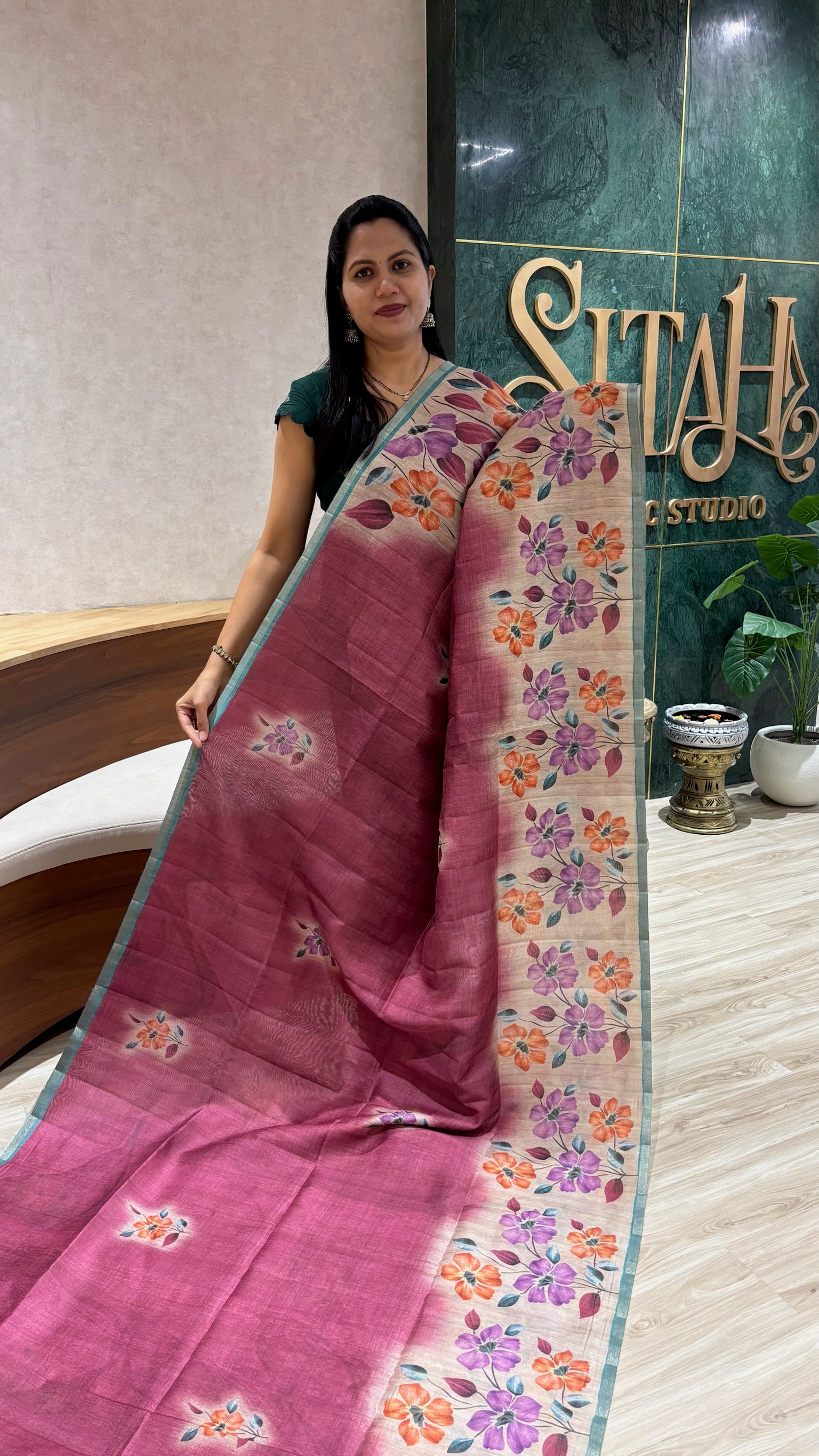 Tussar prints