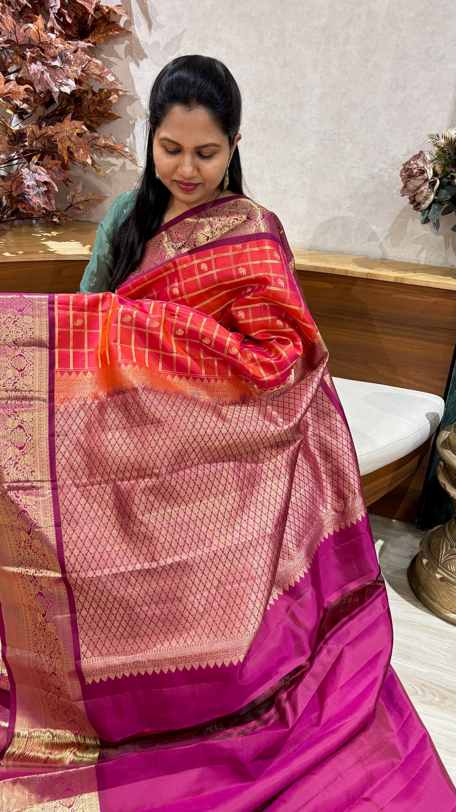 Handloom kanchi pattu