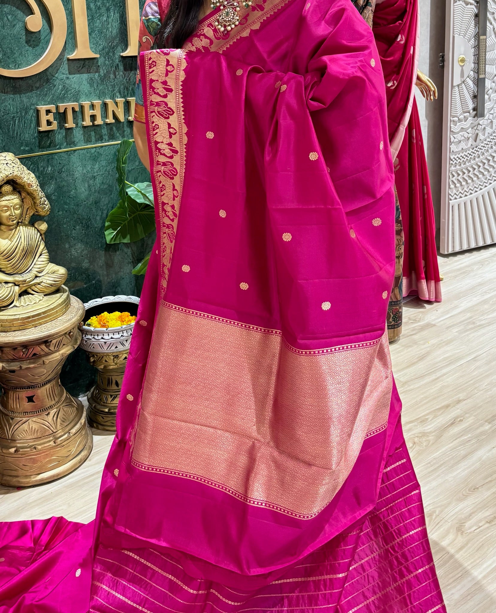 Pure handloom mango pattu