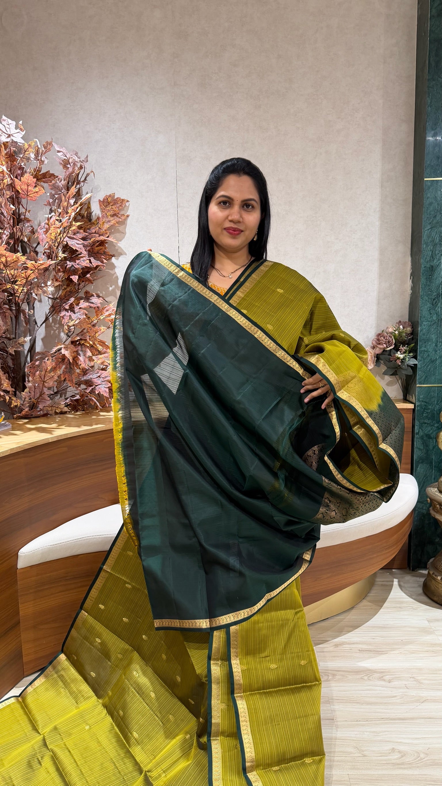 Small border kanchi pattu