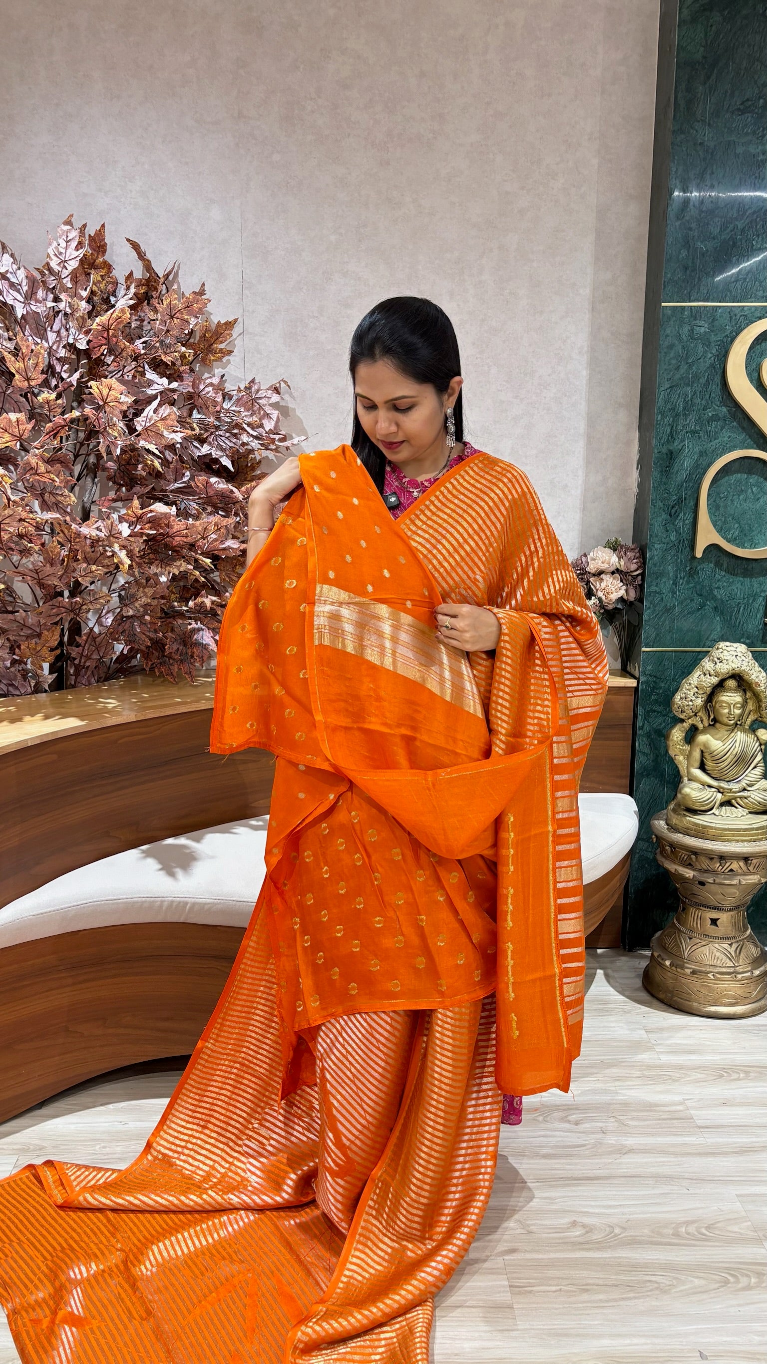 Banaras munga silk