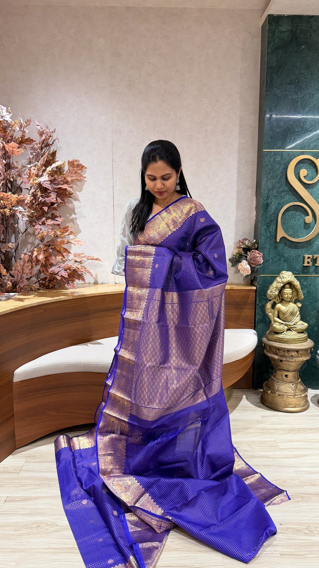 Light weight vintage kanchi