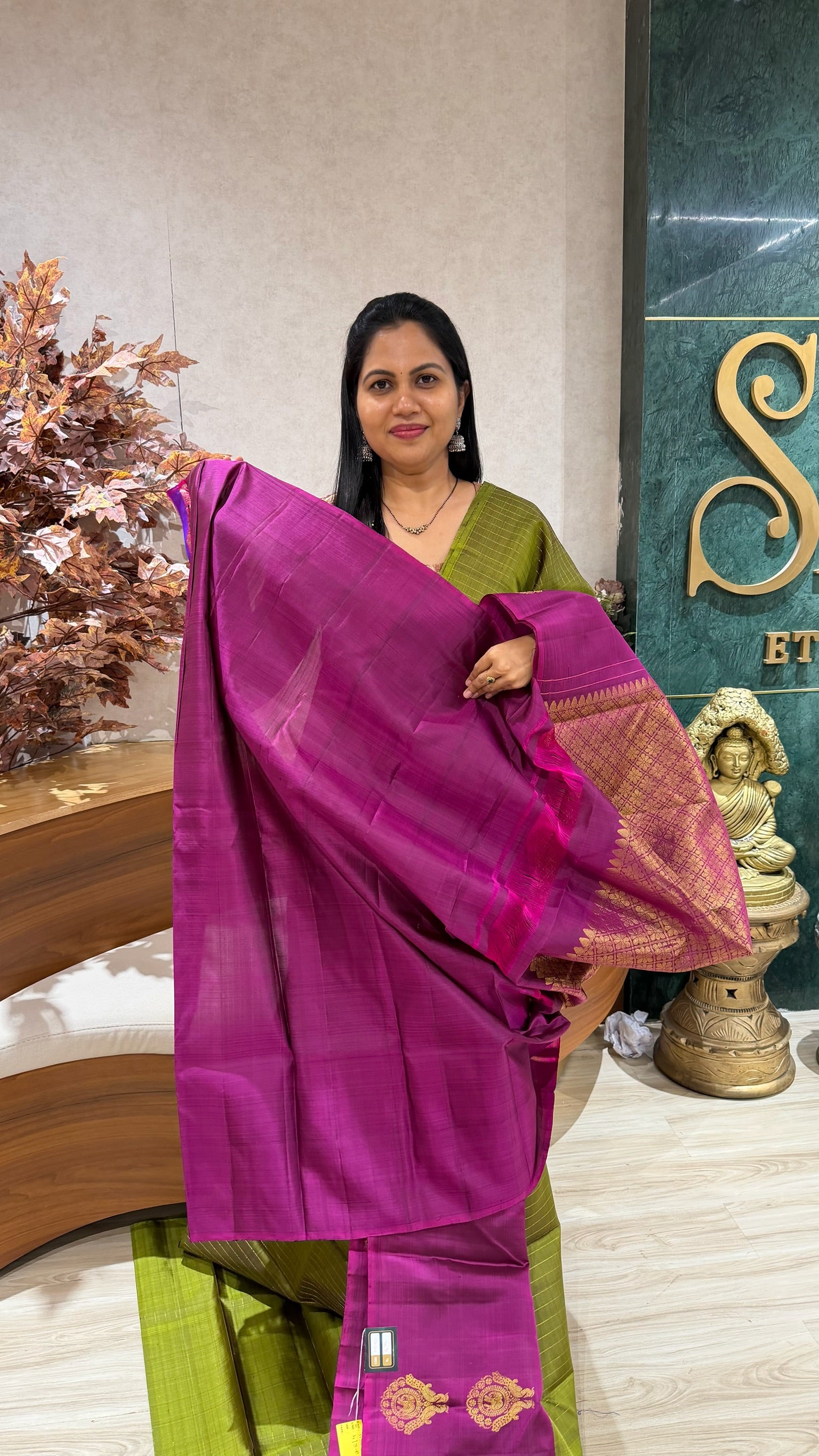 Bridal kanchi pattu