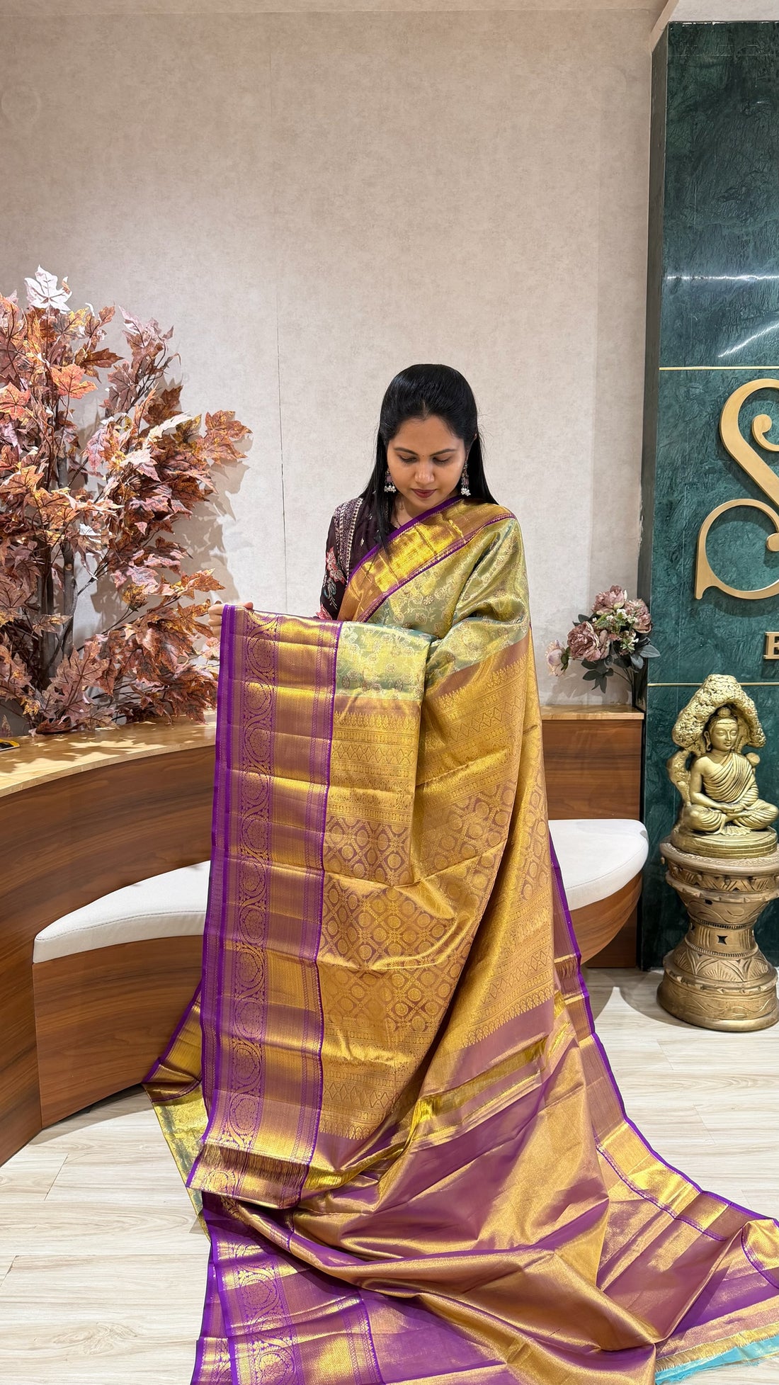 Bridal kanchi pattu