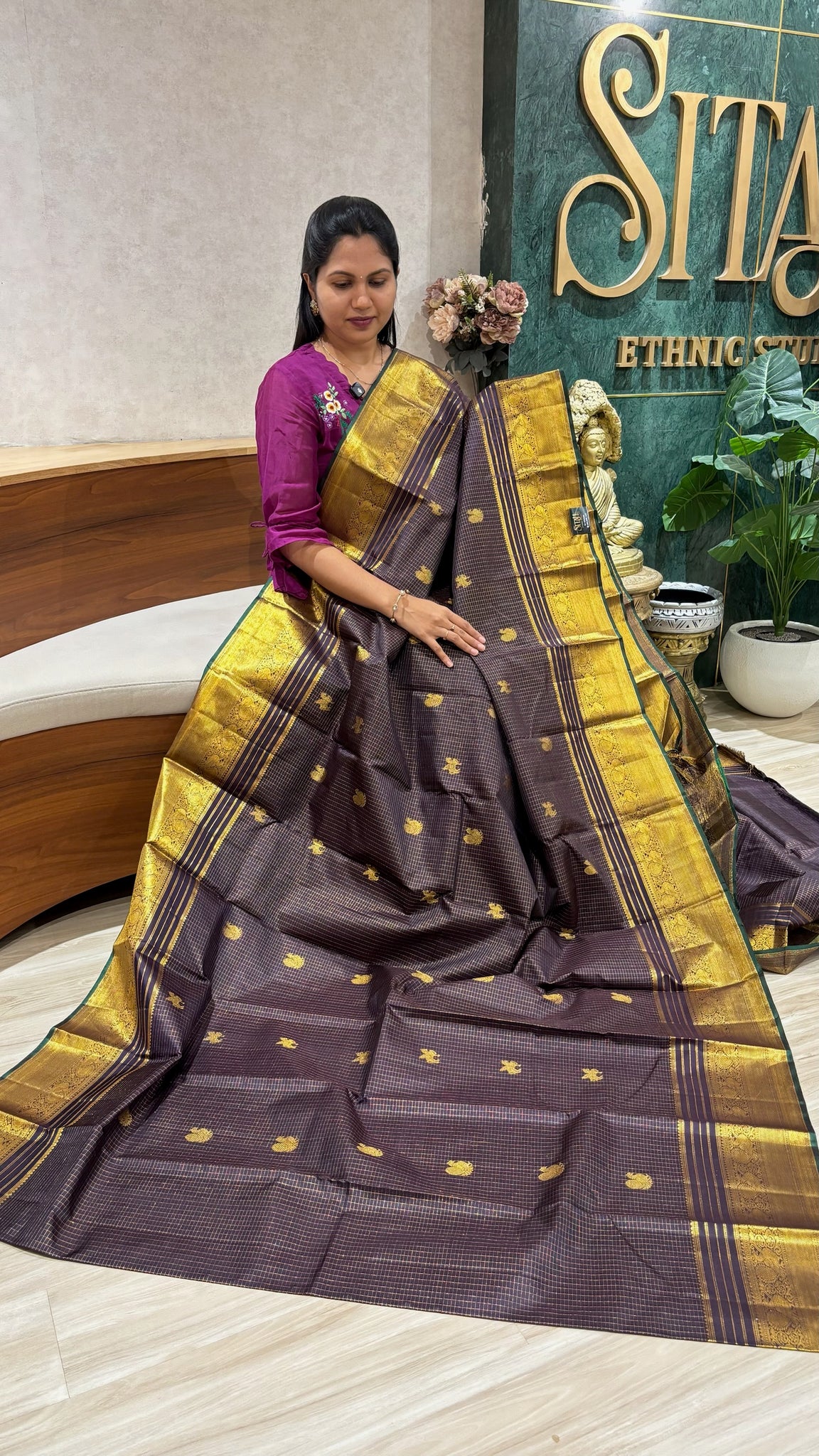 Handloom kanchi pattu