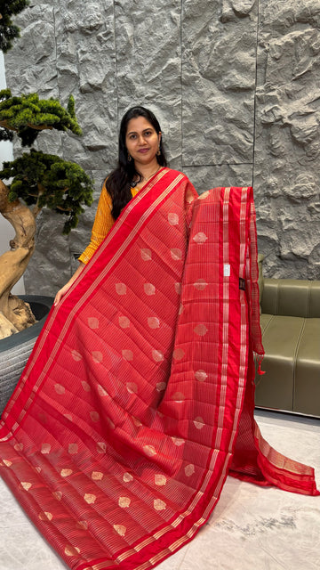Budget mango pattu red