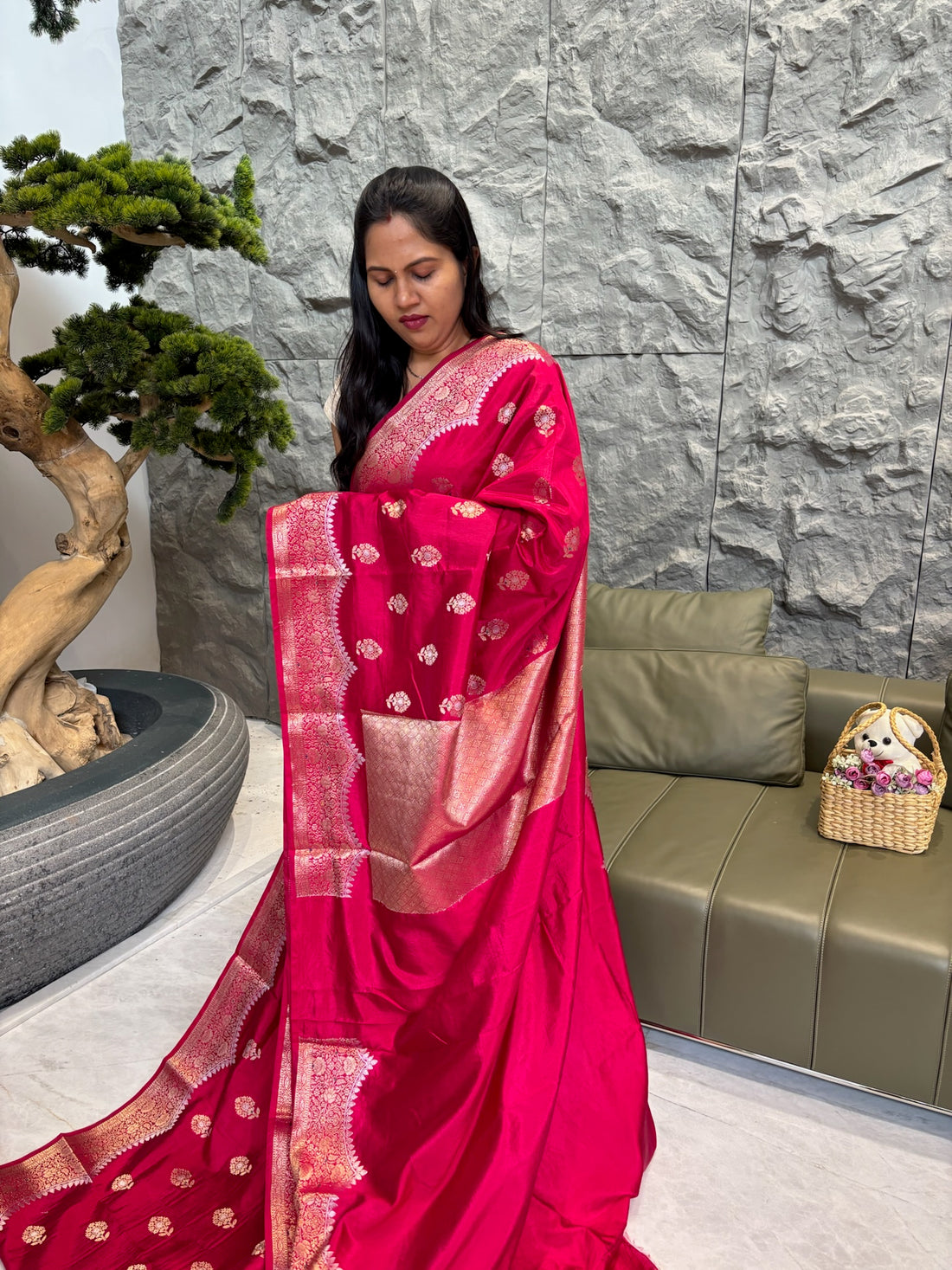Green mango pink