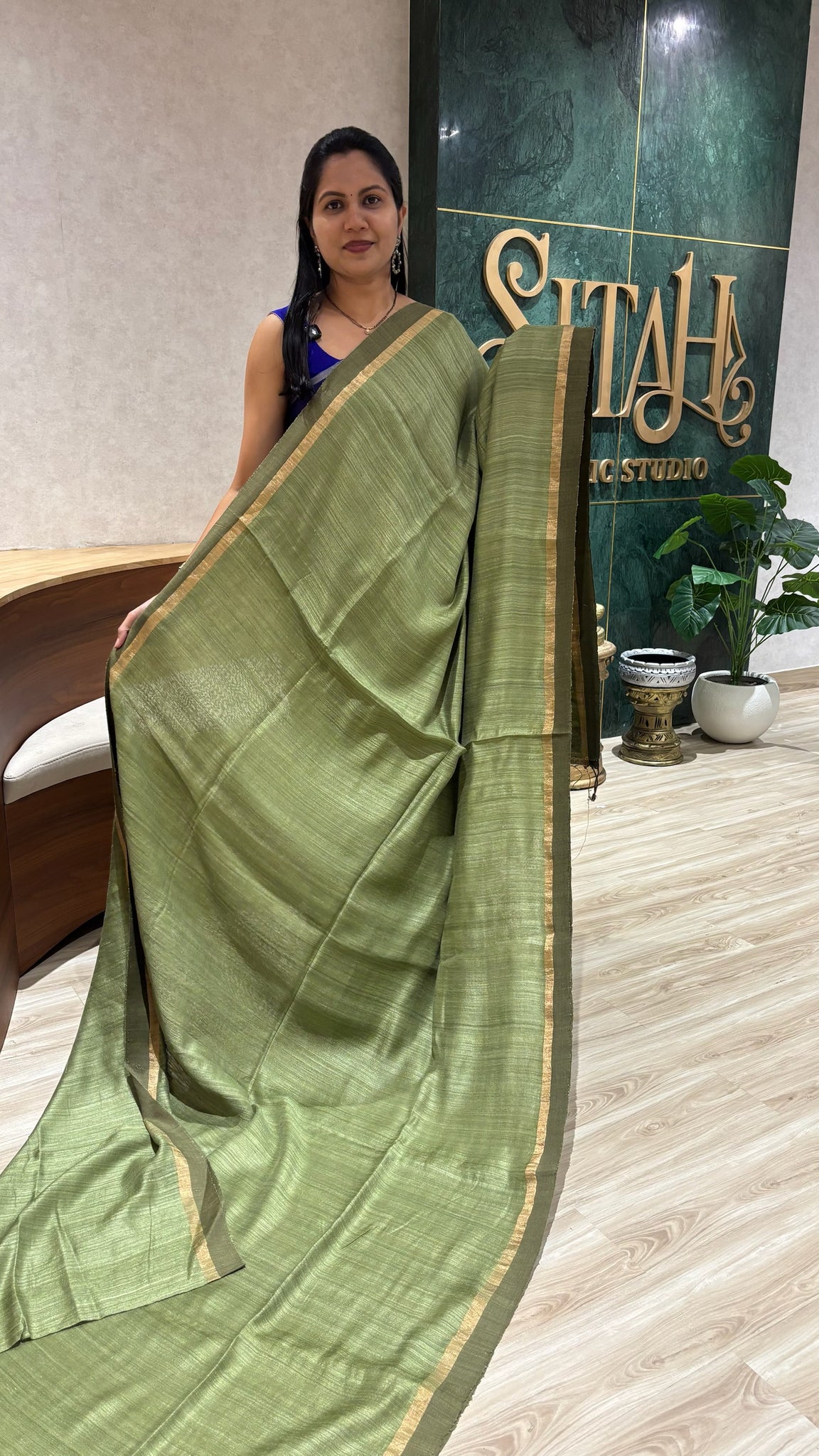 Pure soft matka silk sarees