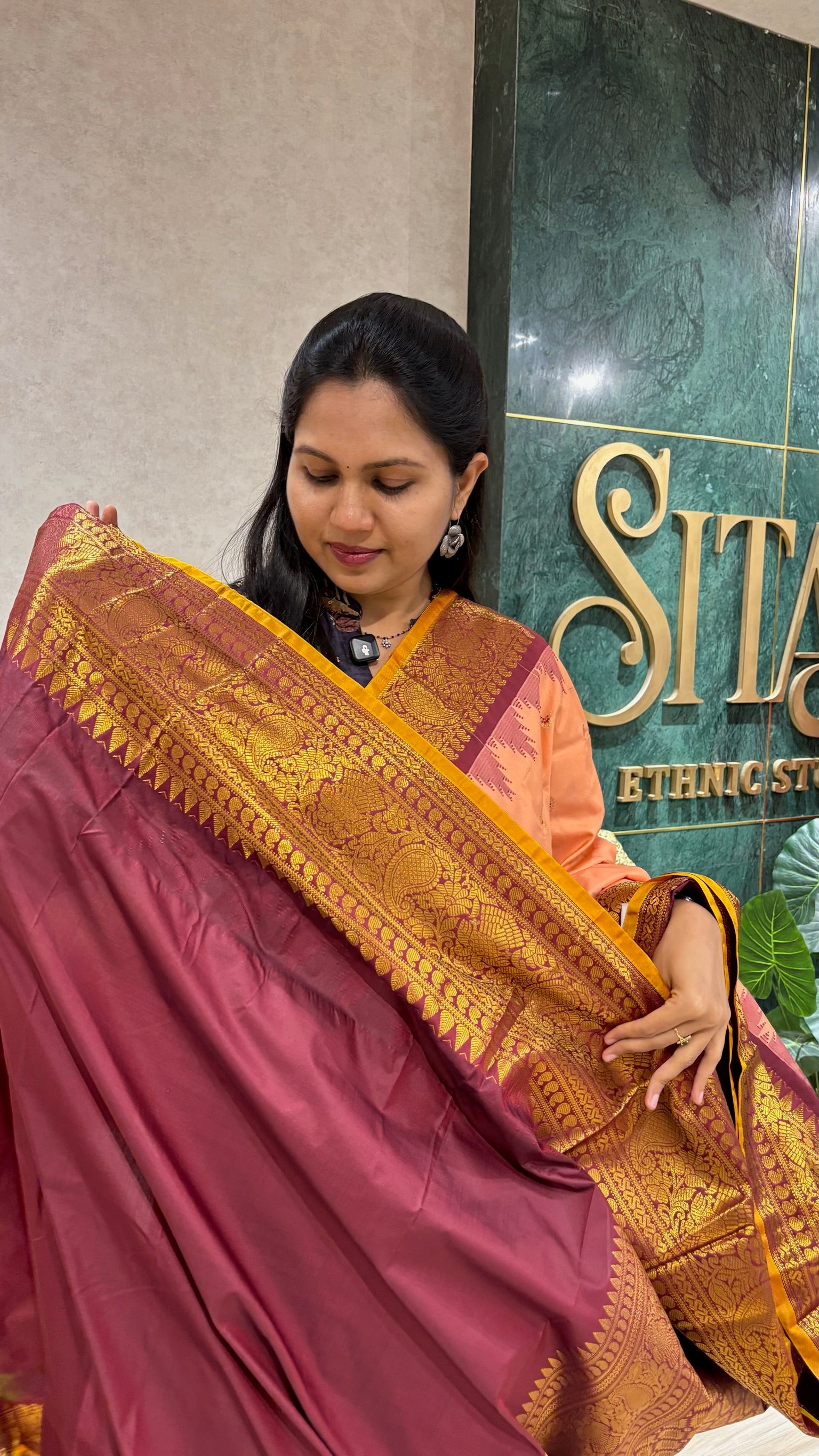 Semi gadwal peach