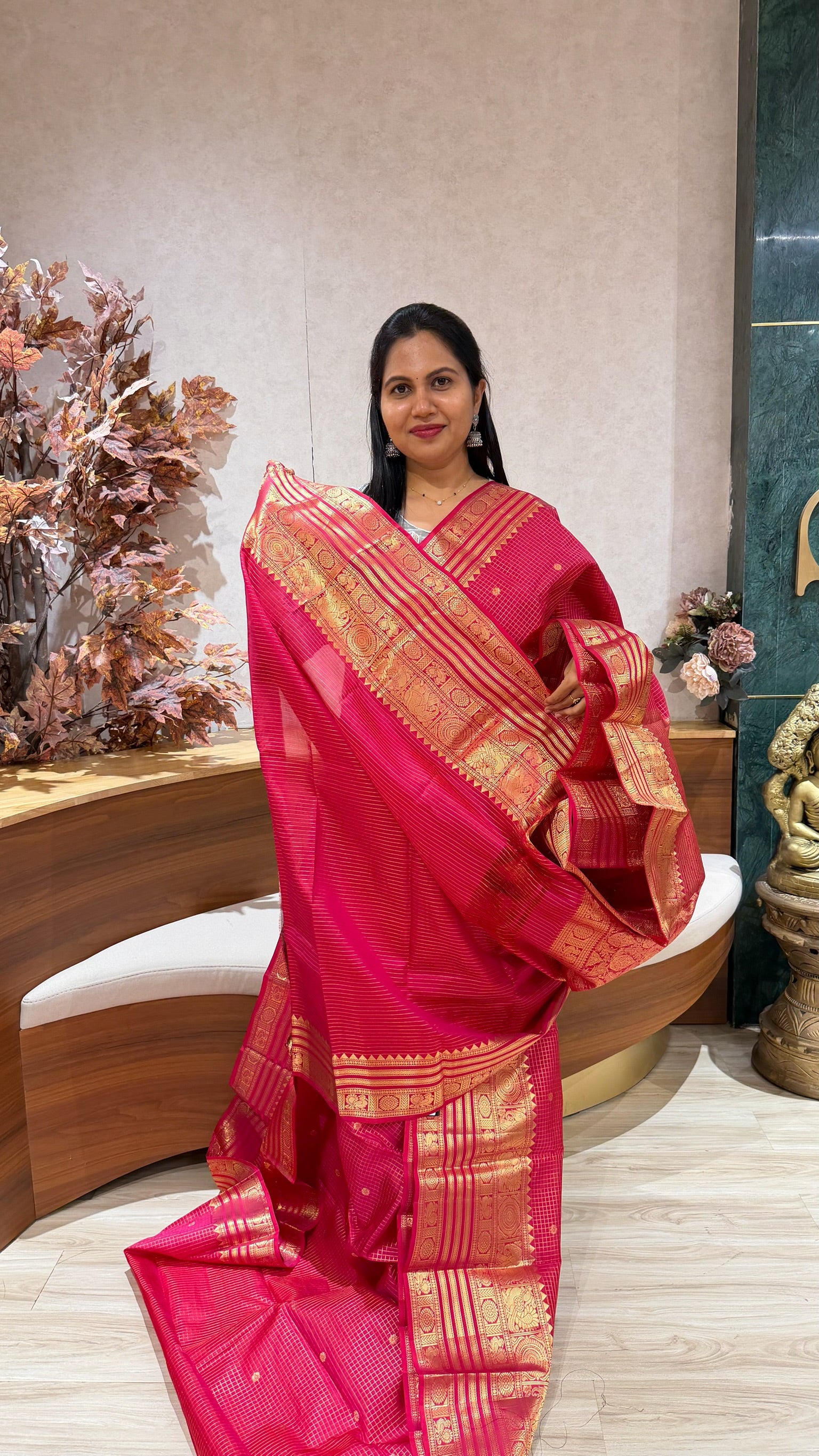 Light weight vintage kanchi