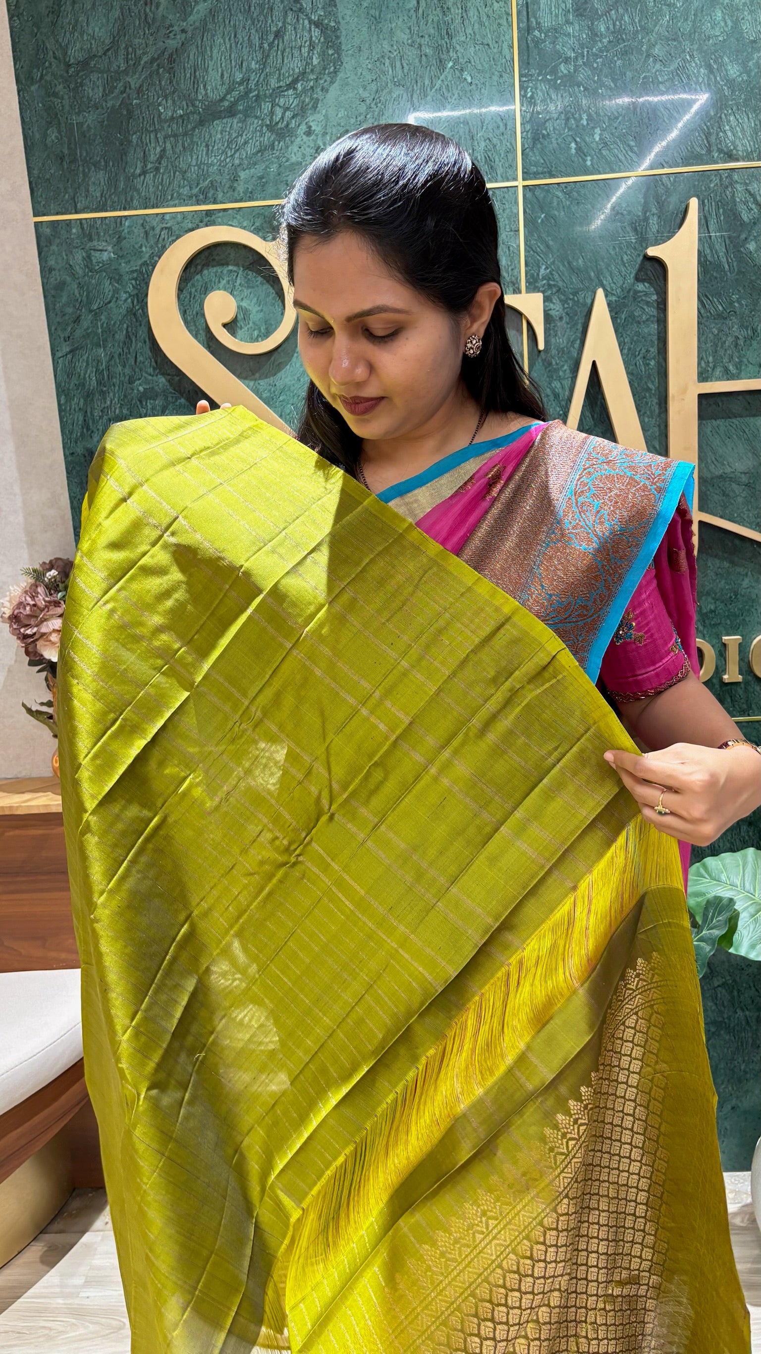Handloom kanchi pattu