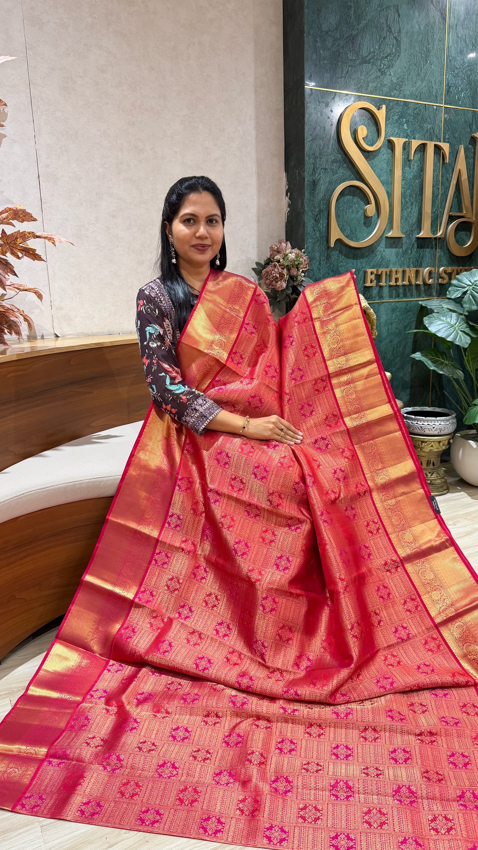 Bridal kanchi pattu