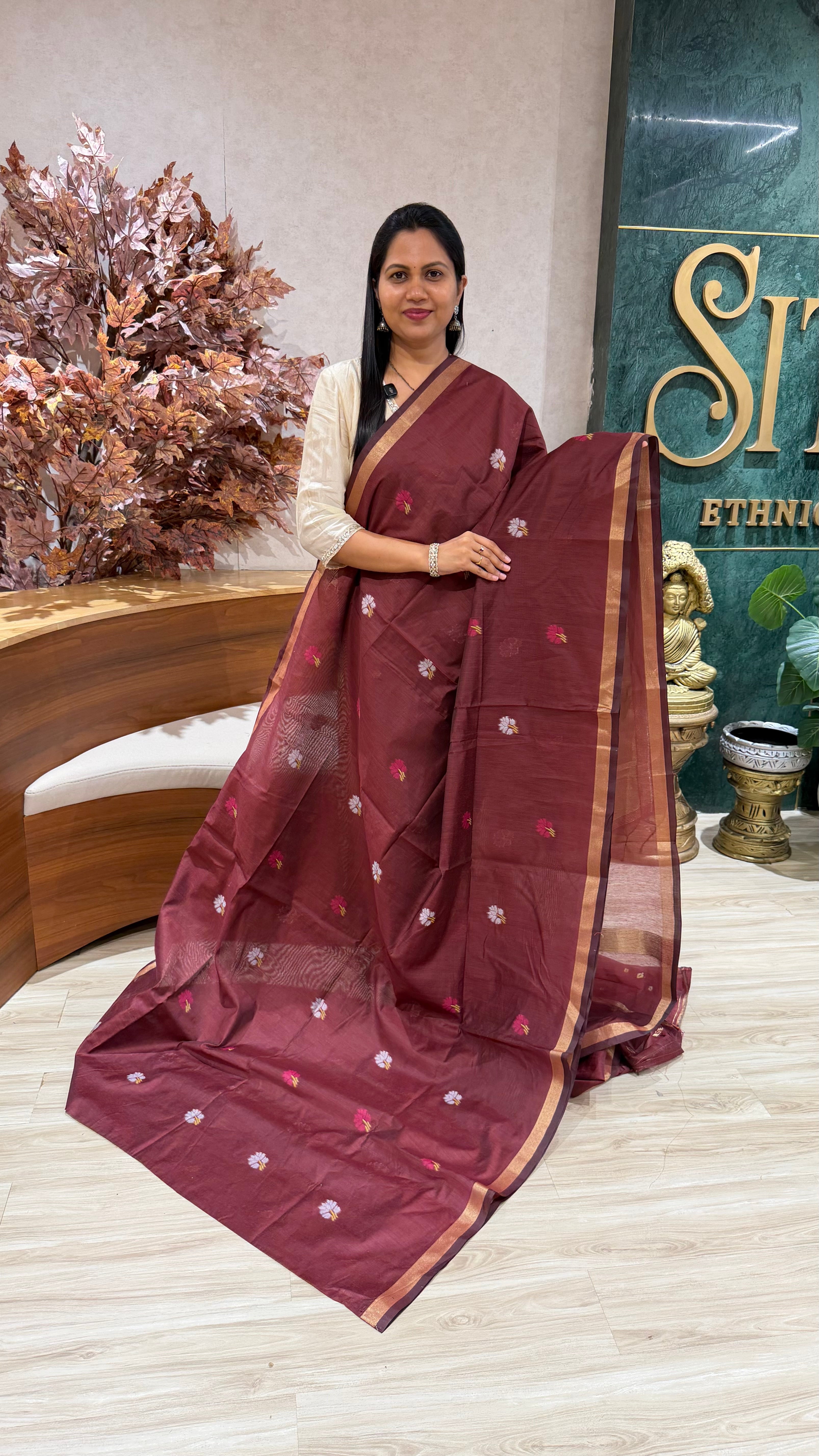 Fancy chanderi