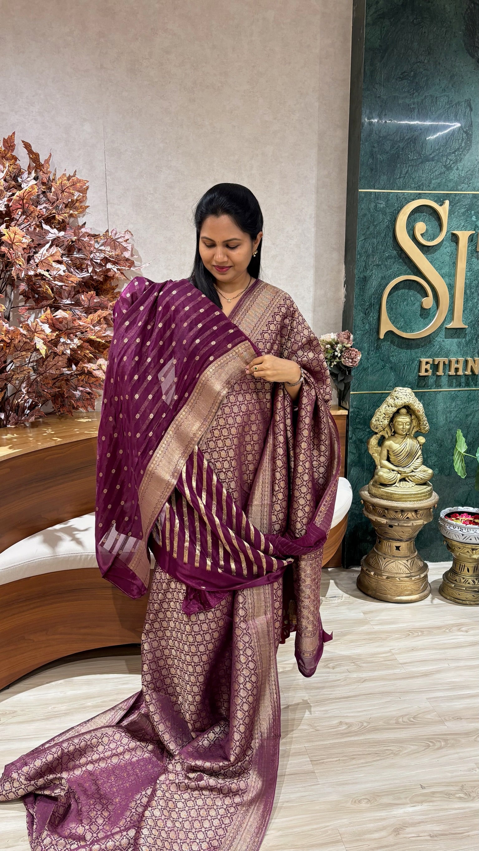 Banaras crepe brocade