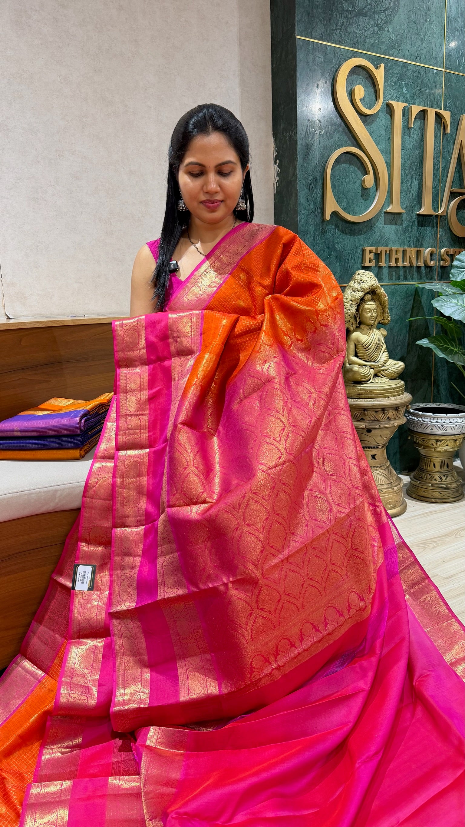 Light weight vintage kanchi pattu