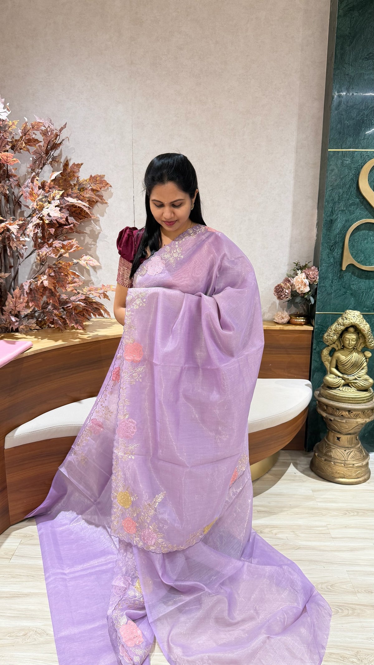 Chanderi tissue