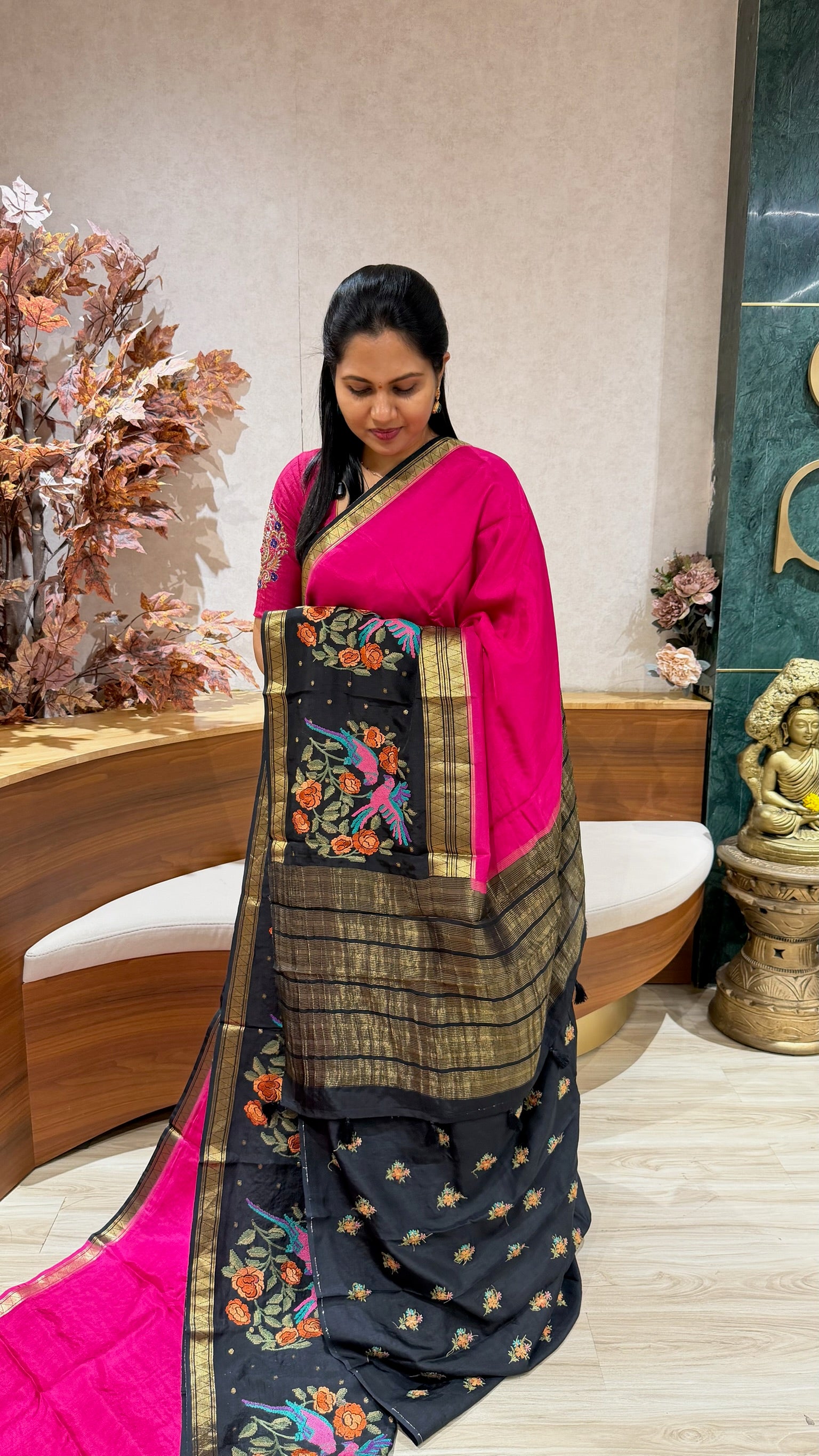 Fancy mysore silk