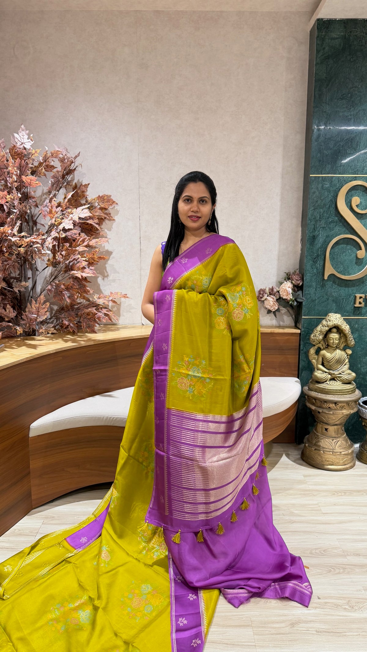 Tussar weaving