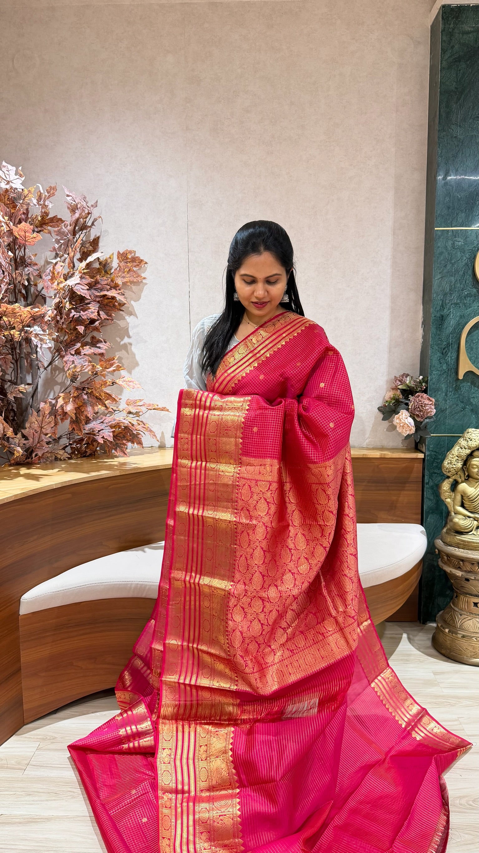 Light weight vintage kanchi