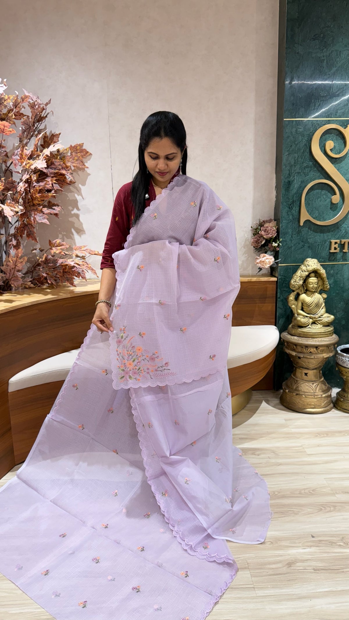 Cotton kota saree