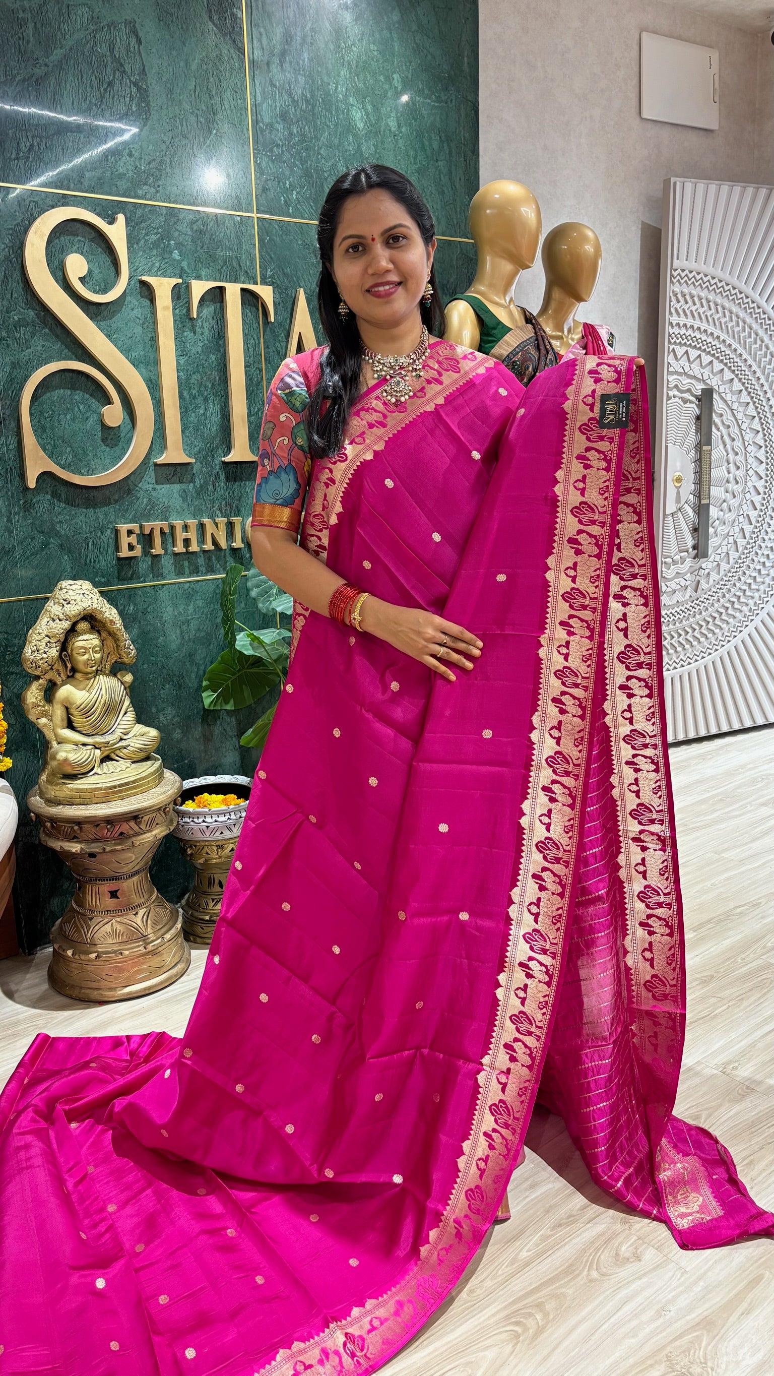 Pure handloom mango pattu