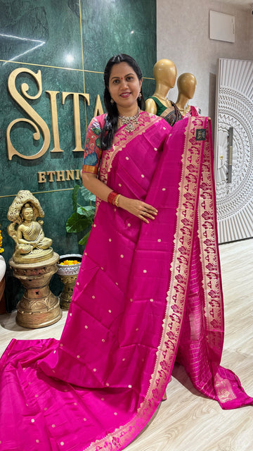 Pure handloom mango pattu