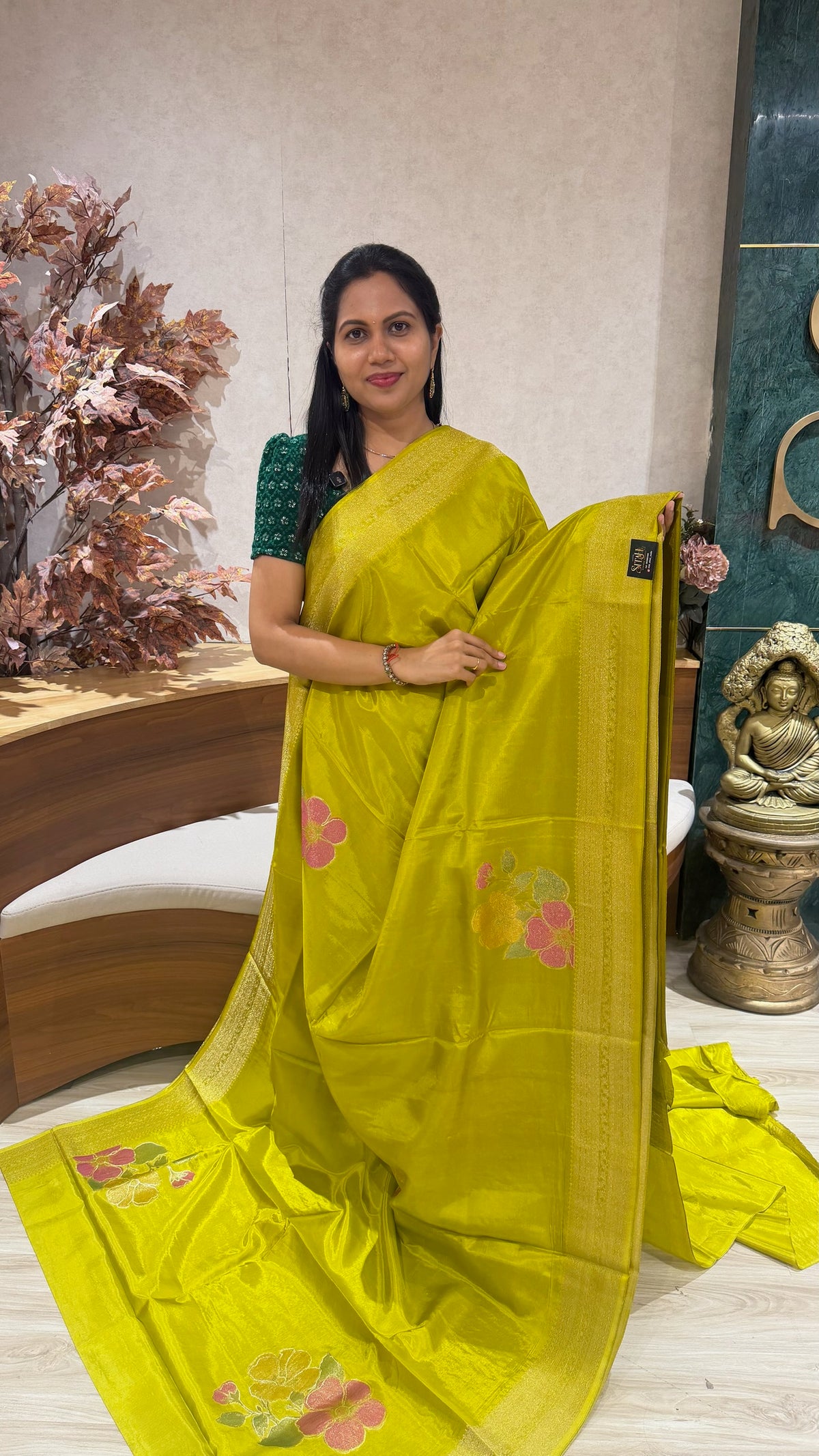 Crepe saree