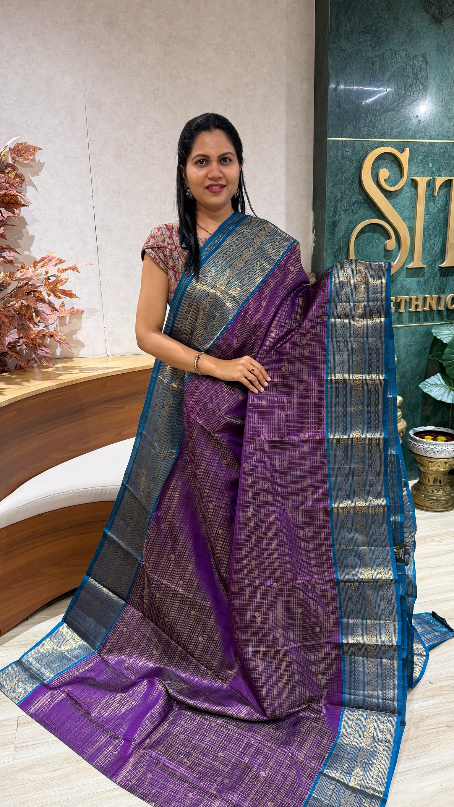 Lightweight vintage kanchi pattu