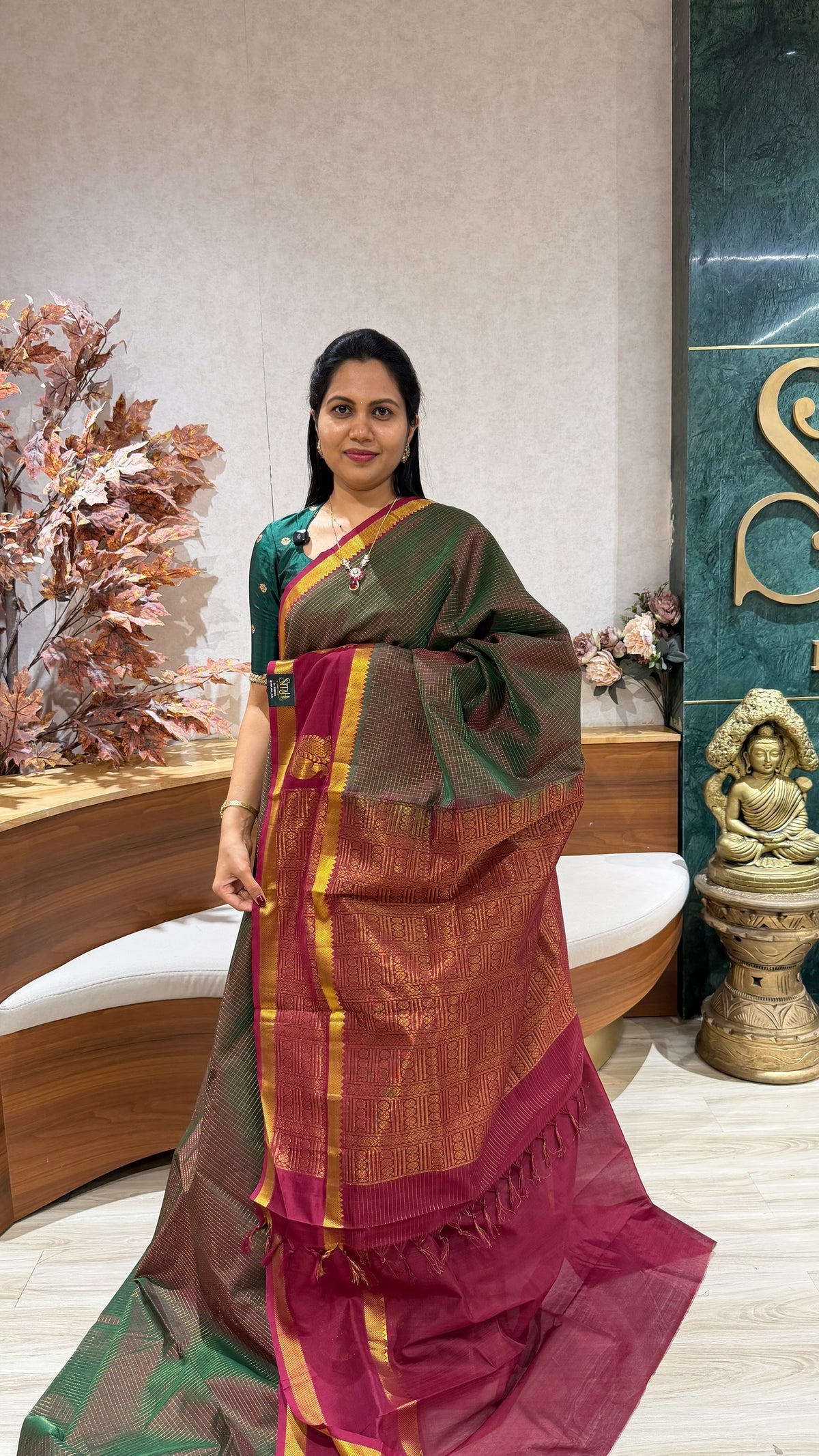 Handloom silk cotton