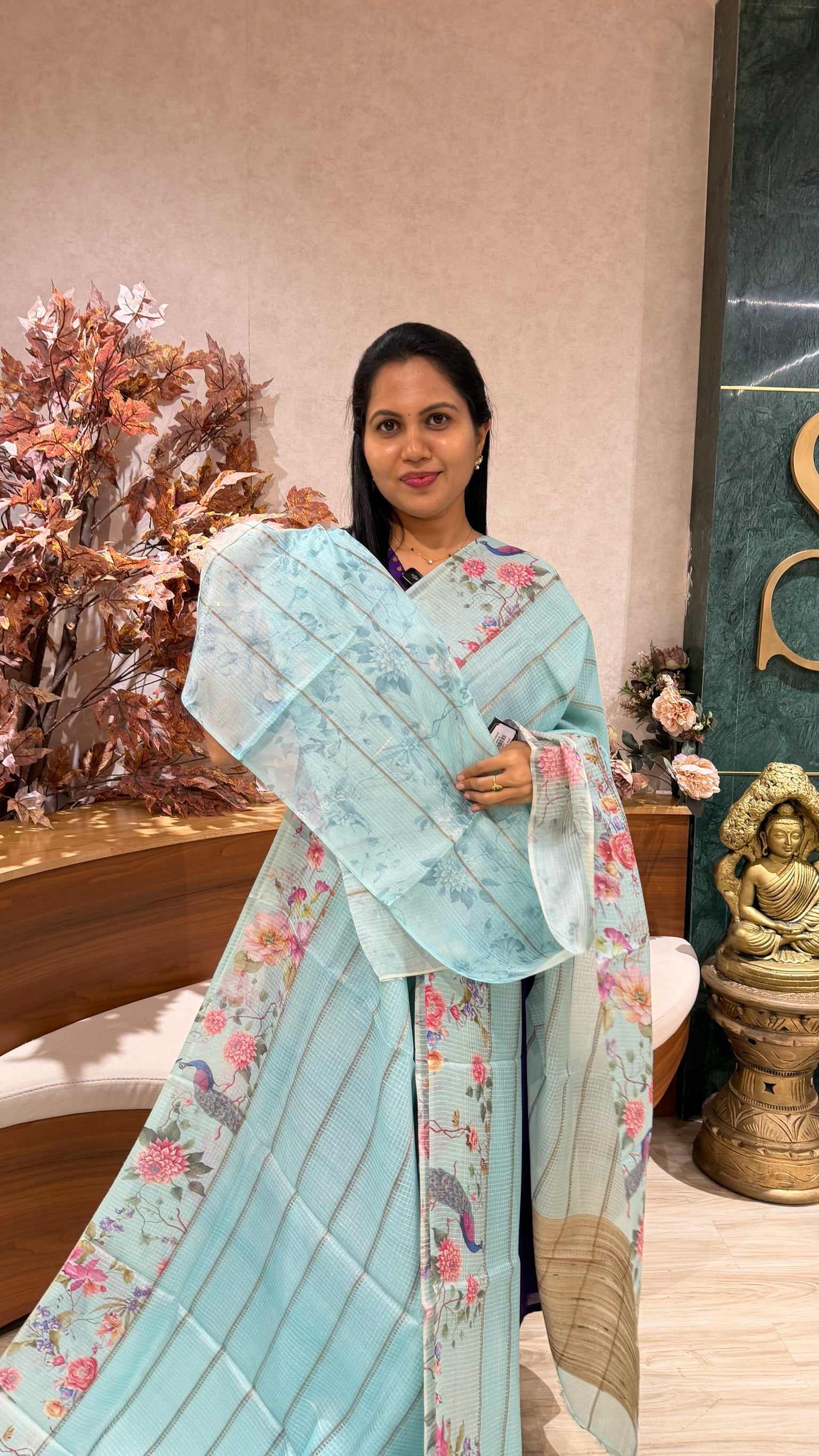 Handloom tussar kota
