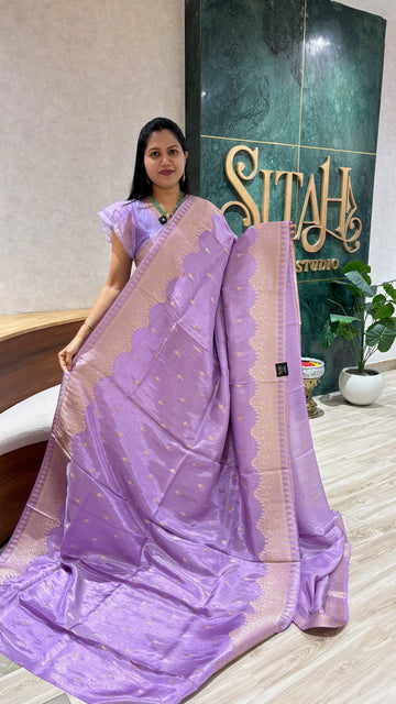 Tissue georgette saree