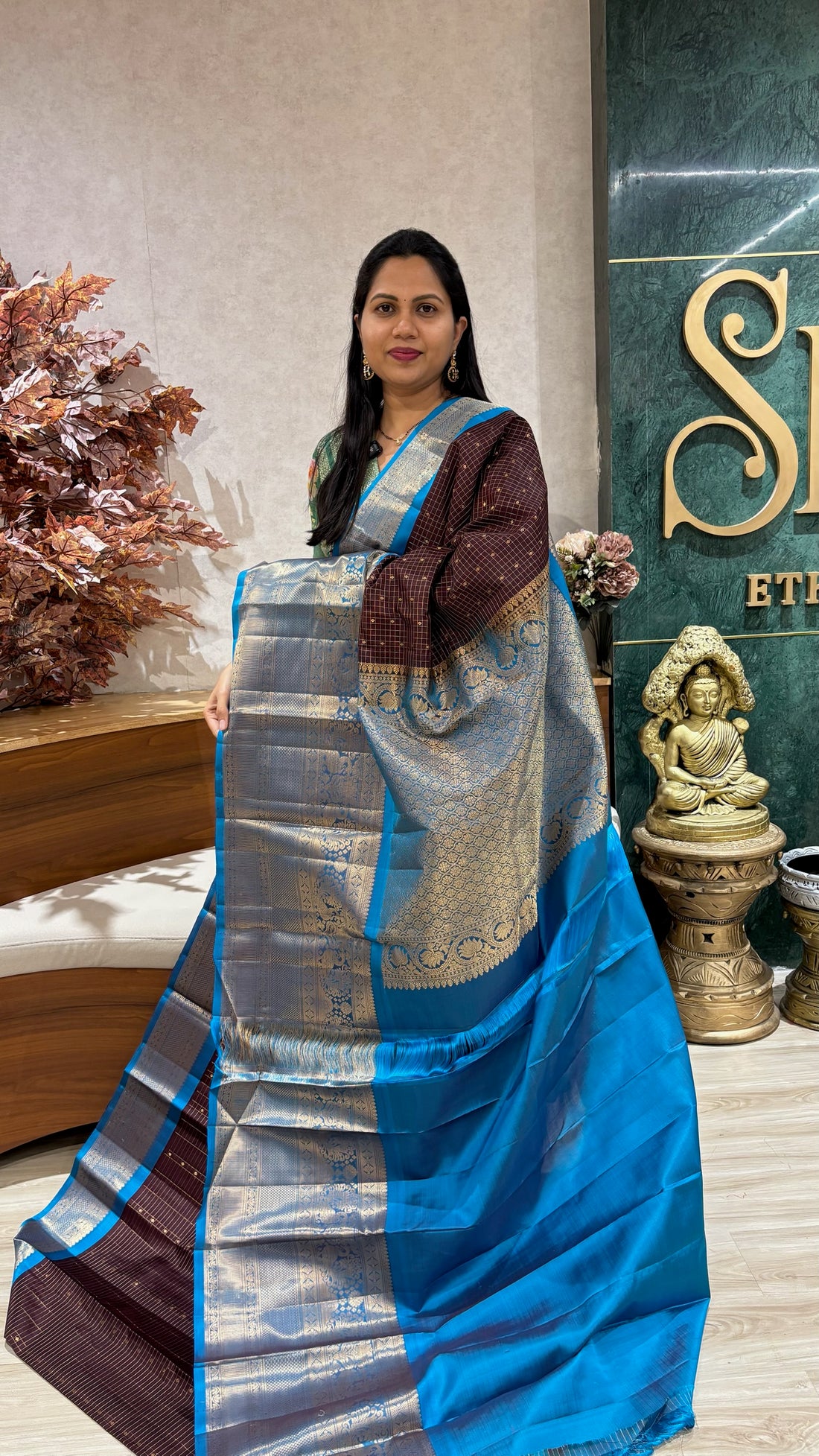 Vintage handloom kanchi pattu