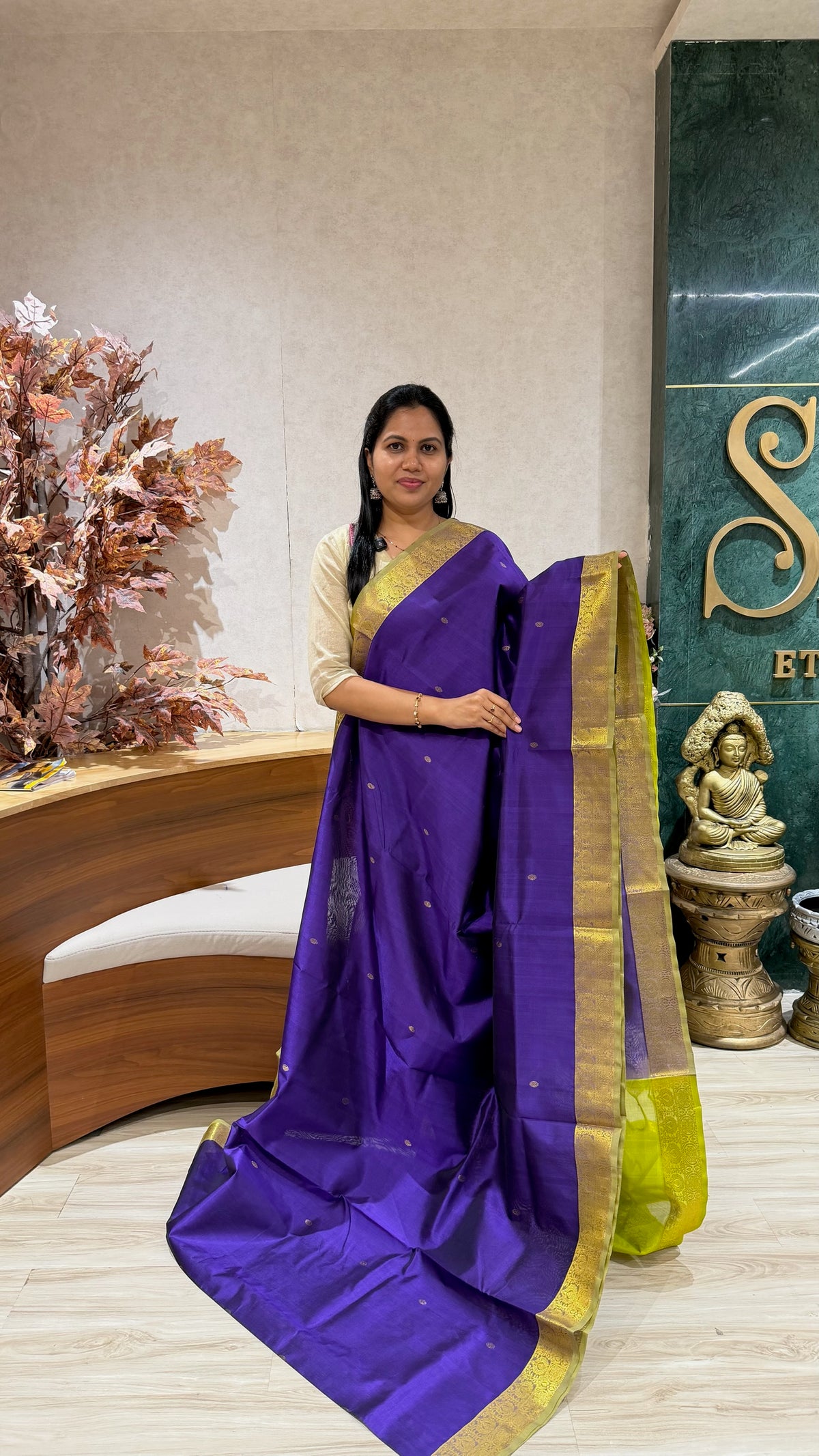 Handloom silk cotton