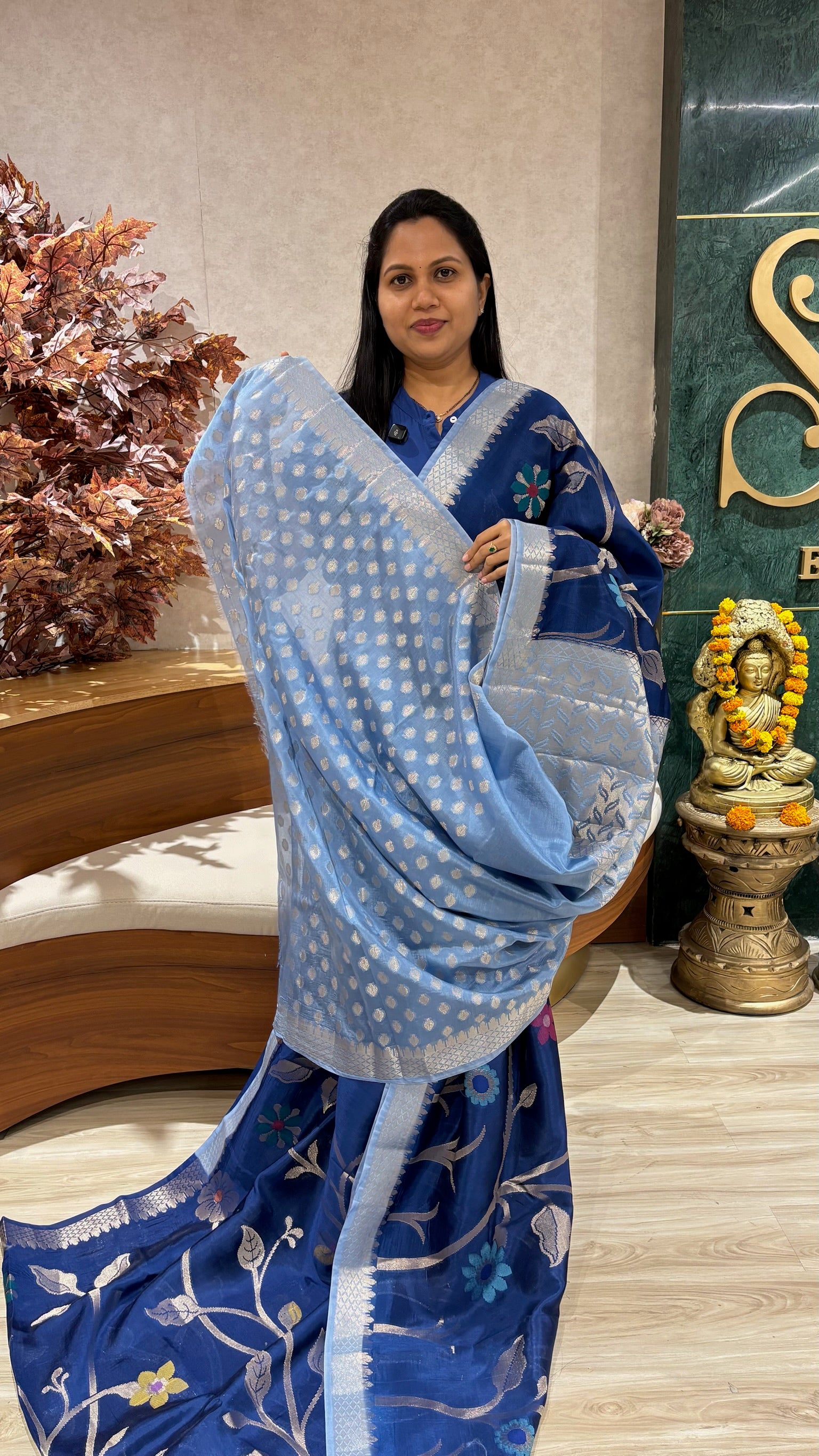 Banaras allover weaving