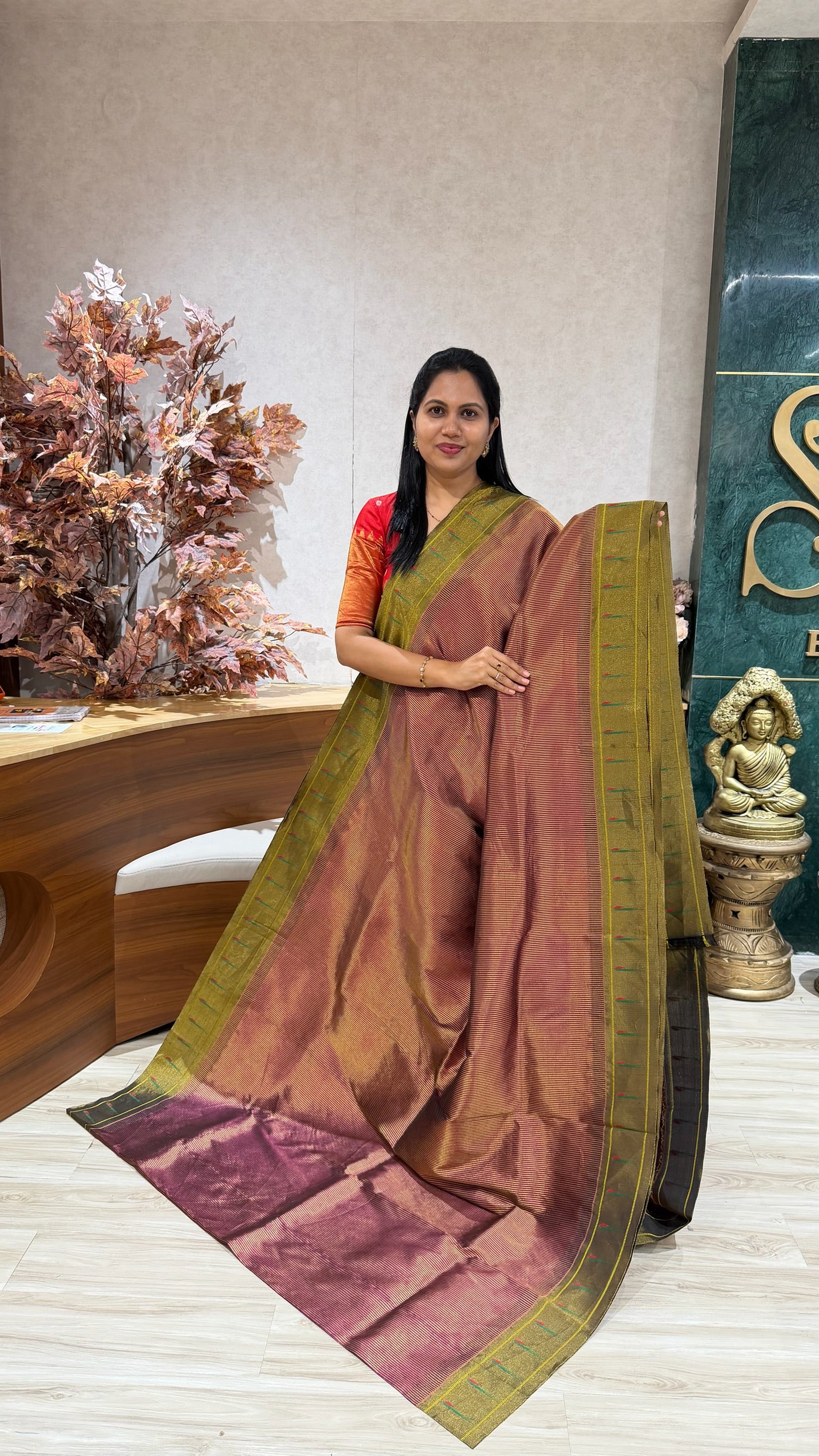 Pure silk paithani