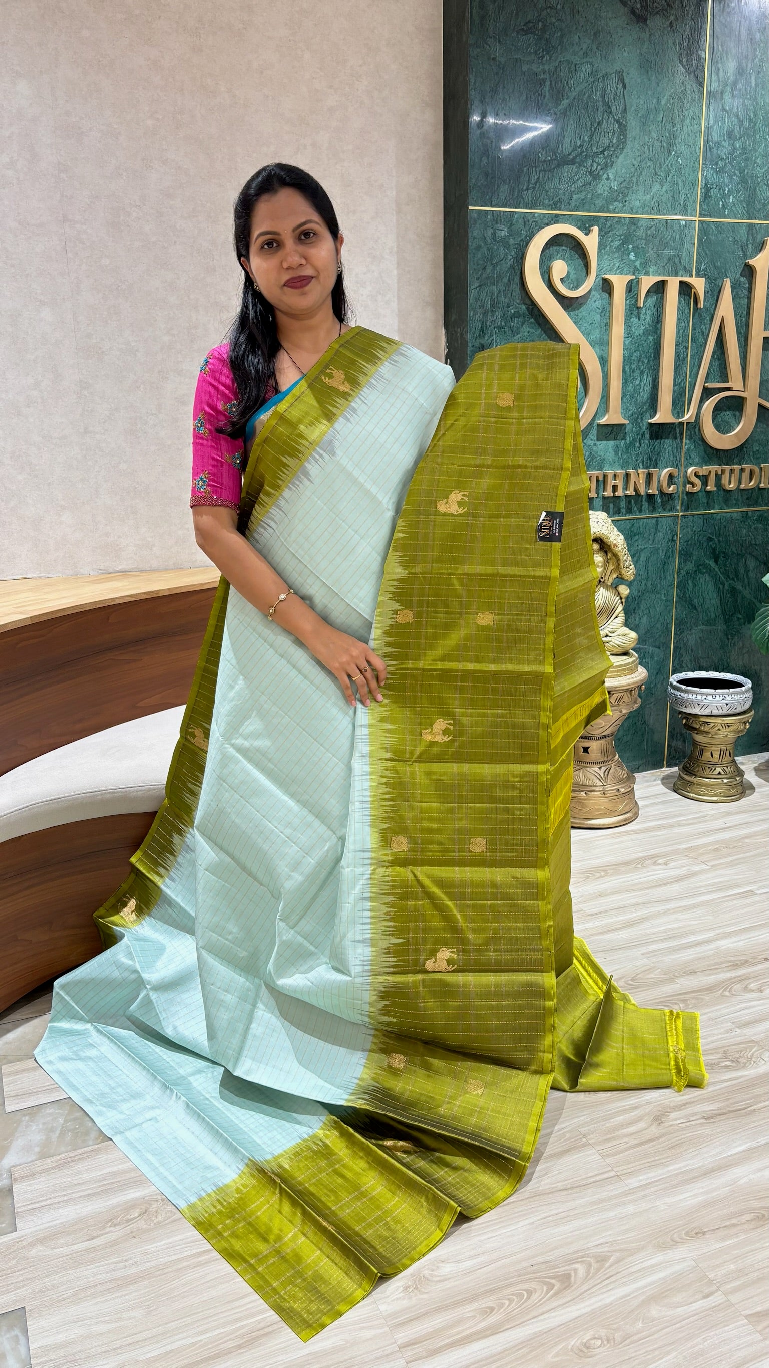 Handloom kanchi pattu