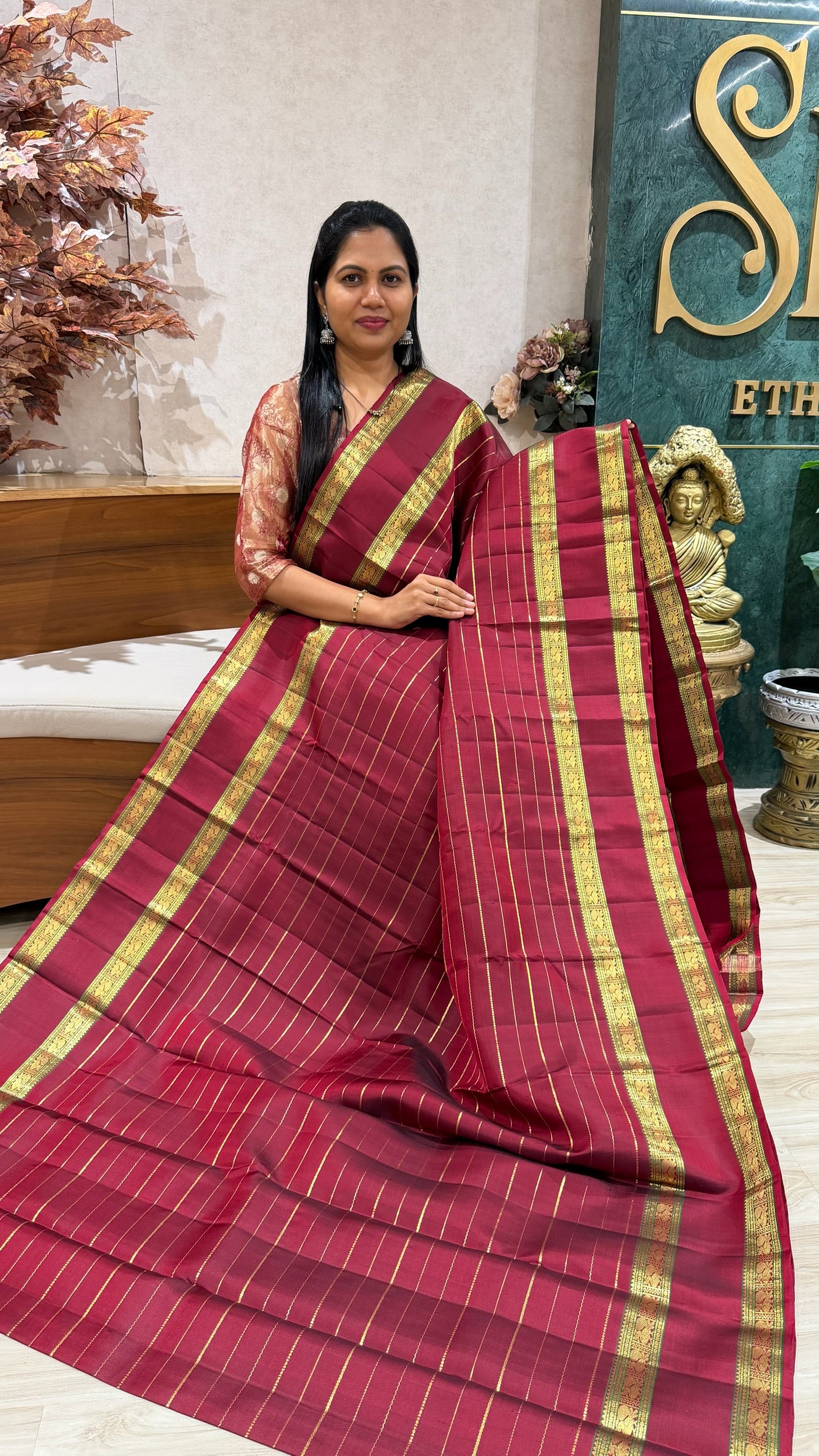 Bridal kanchi pattu