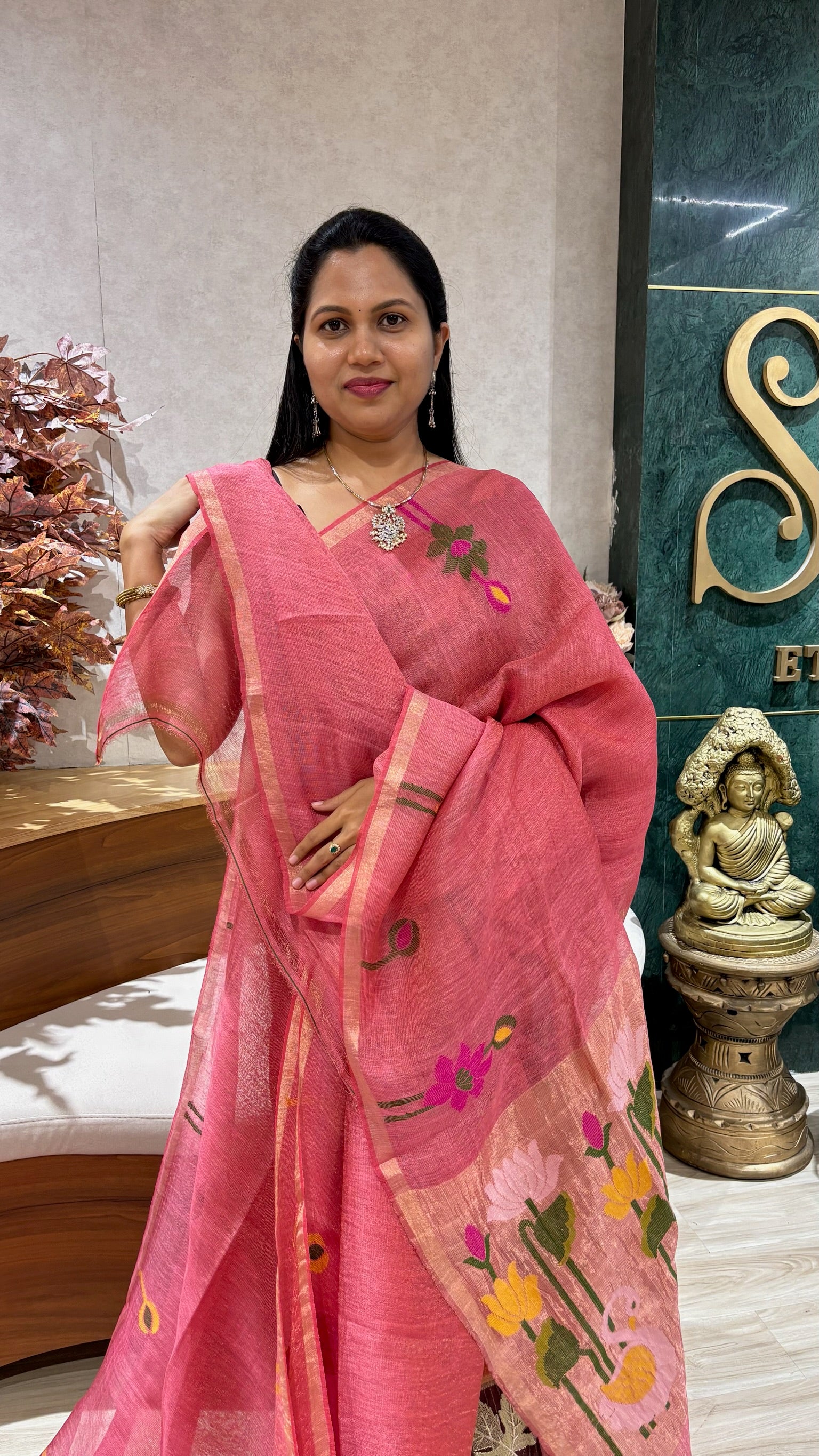 Tissue linen jhamdani