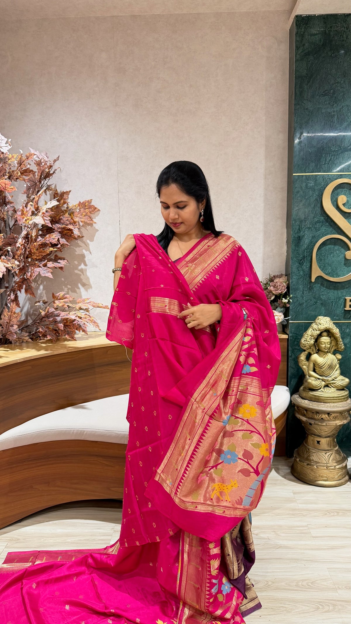 Russian silk jhamdhani