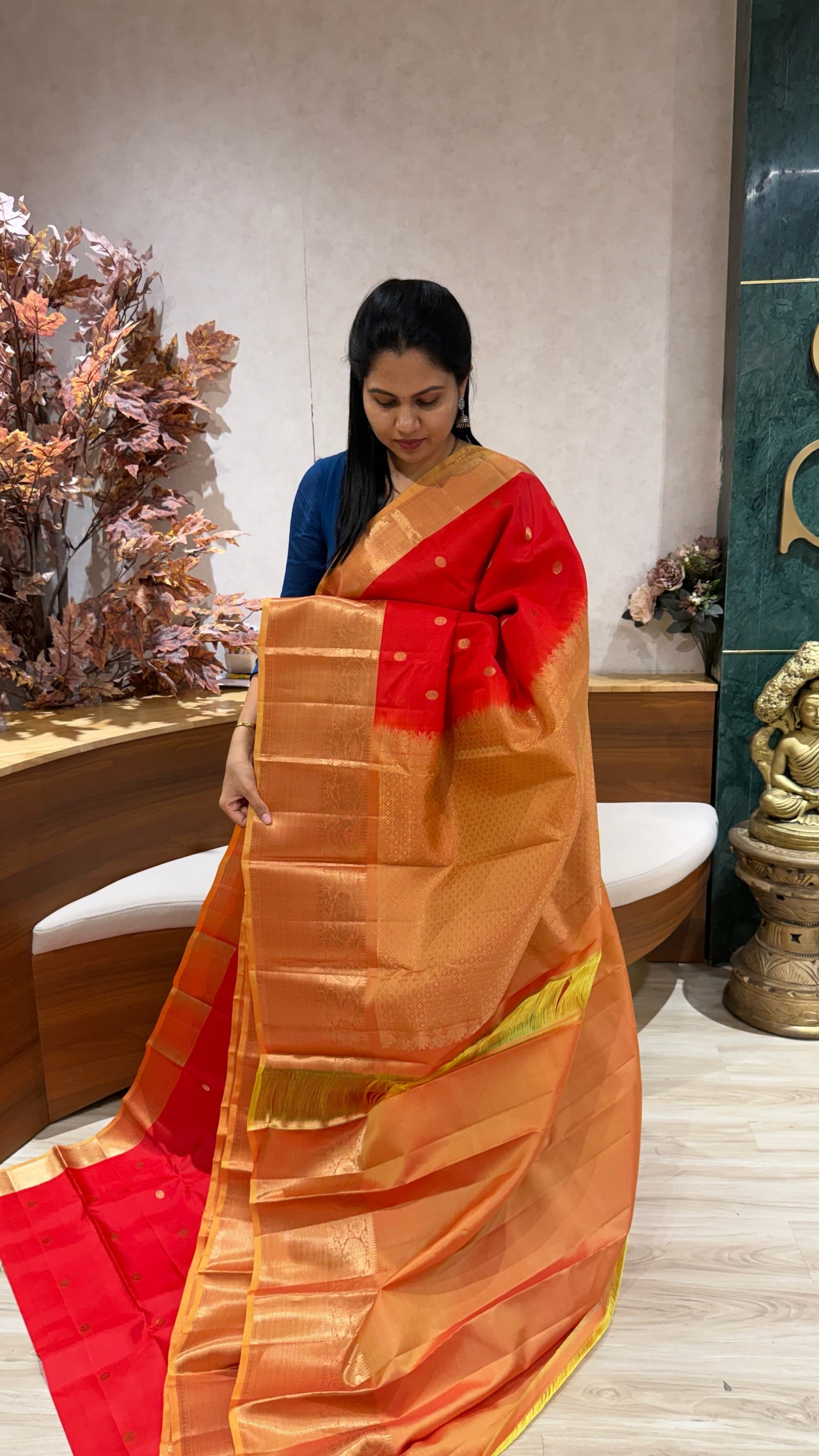 Handloom Light weight Kanchi pattu