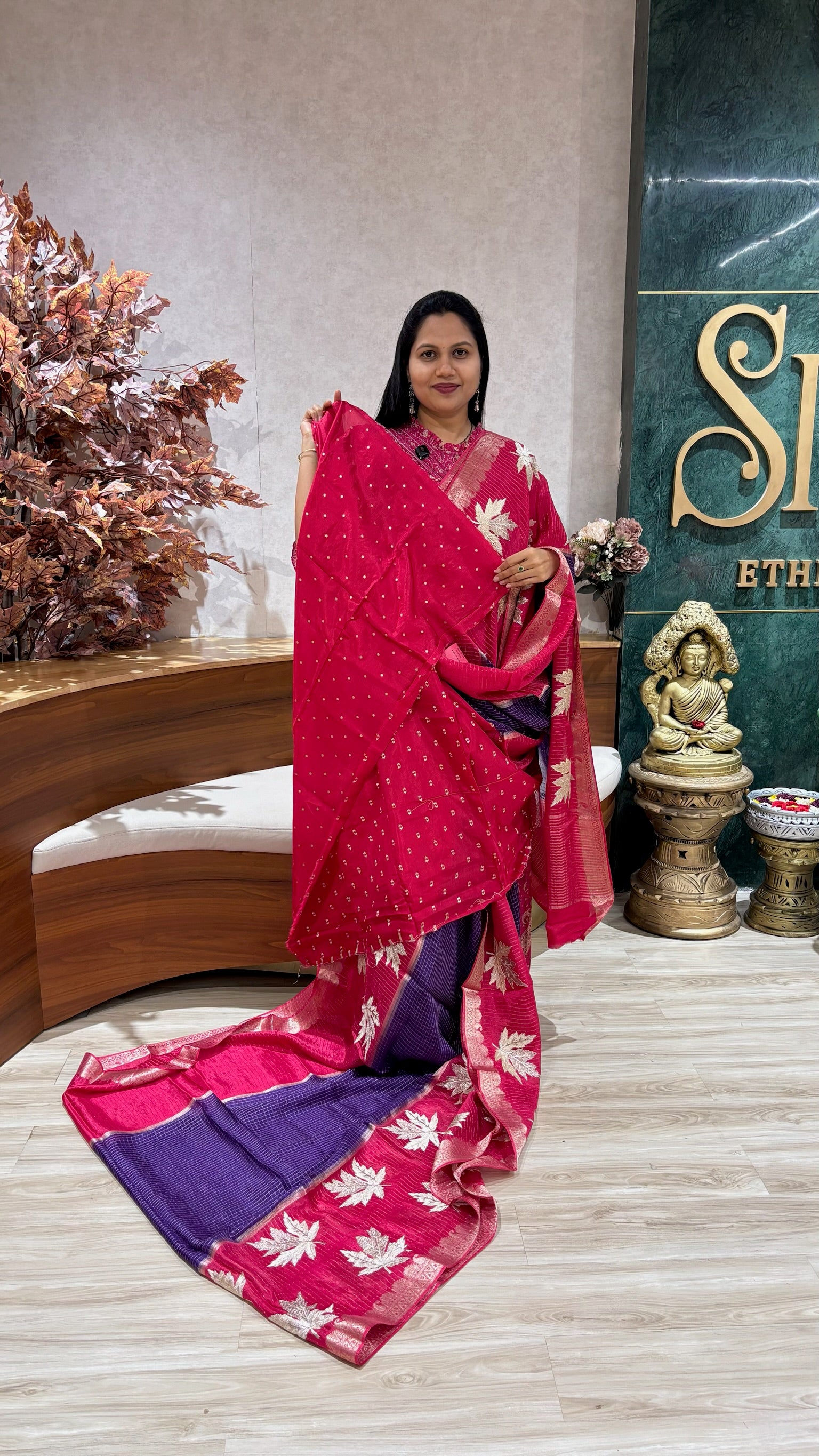 Fancy mysore silk