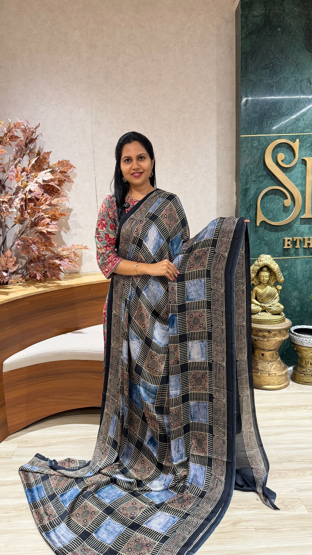 Modal silk prints