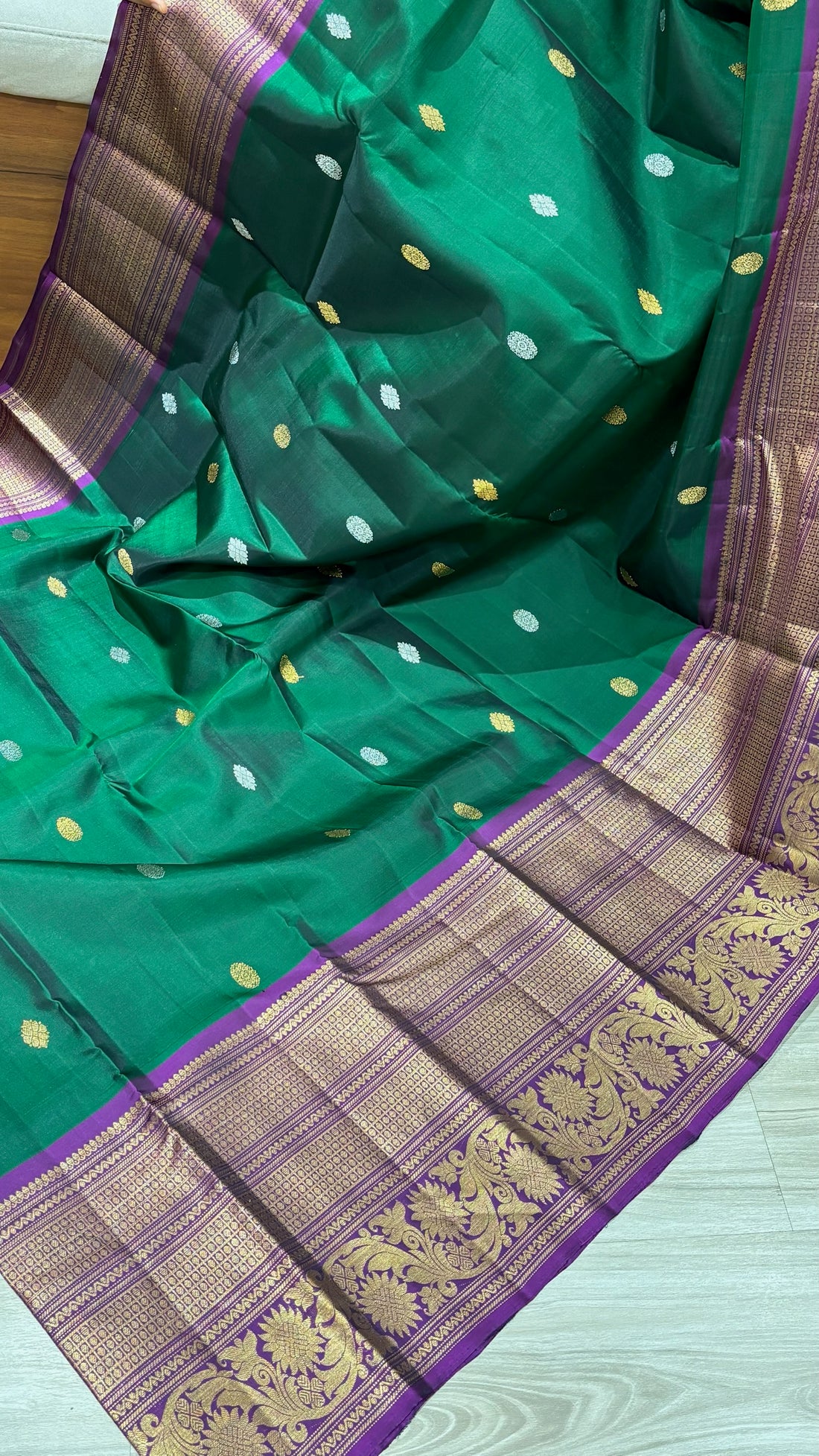 Handloom gadwal kanchi borders