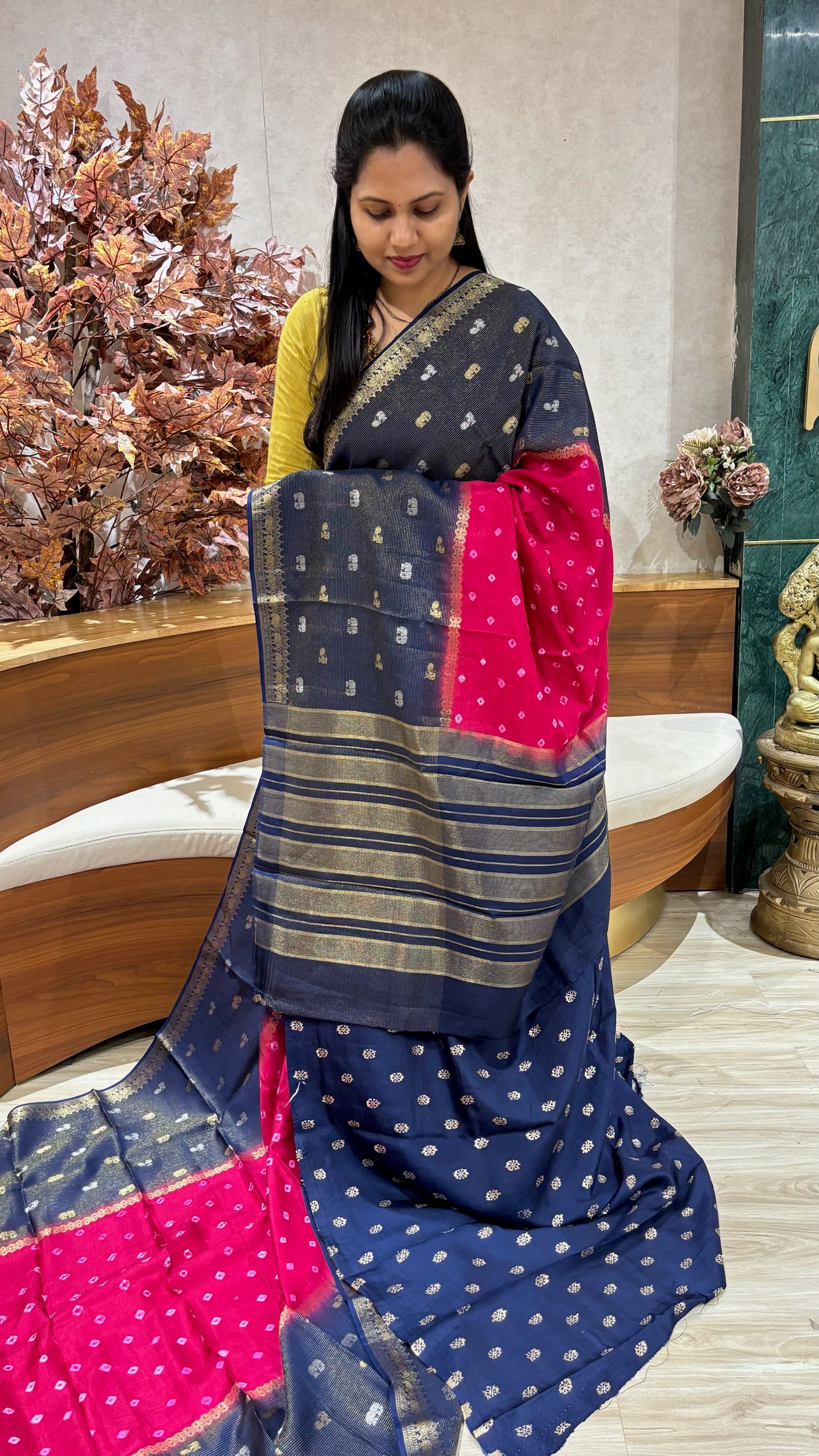 Russian silk middle design