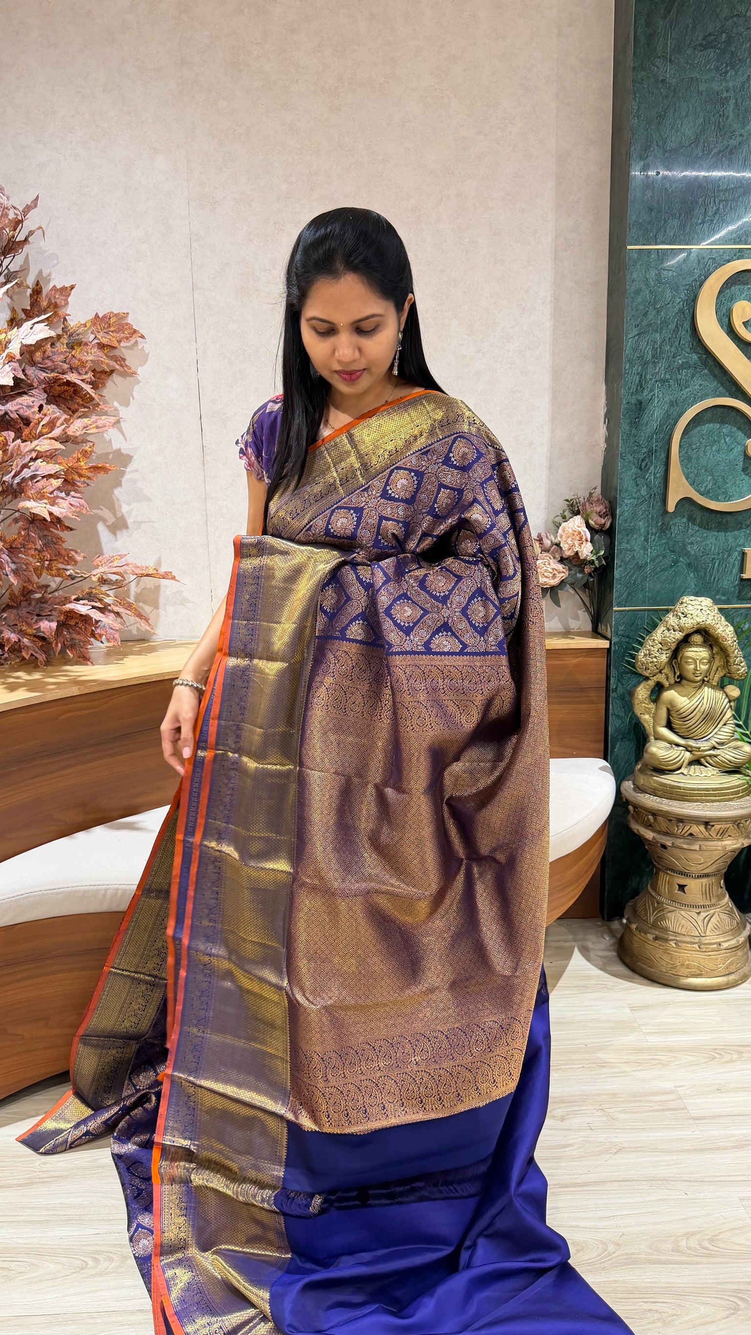 Handloom bridal Kanchi pattu