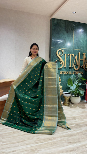 Handloom Gadwal big border