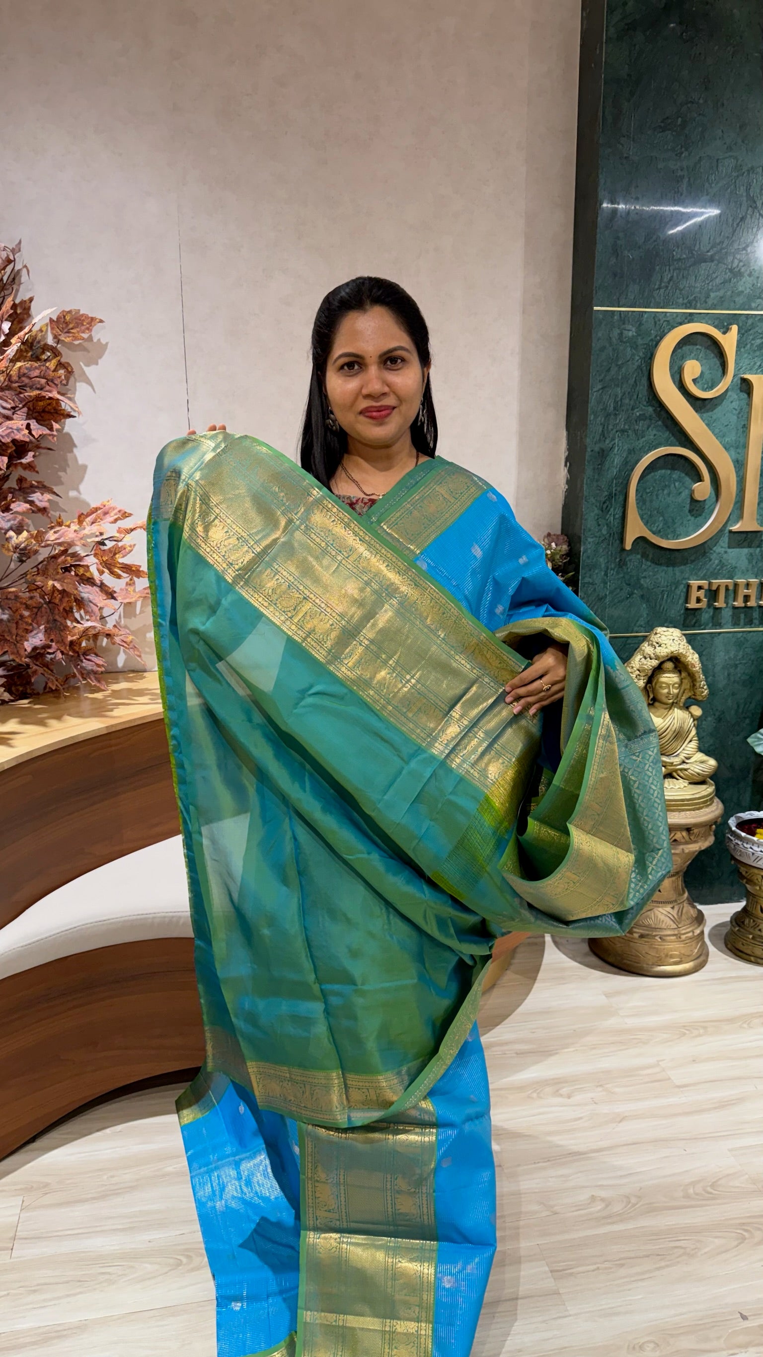 Lightweight vintage kanchi pattu