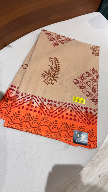Summer cotton saree